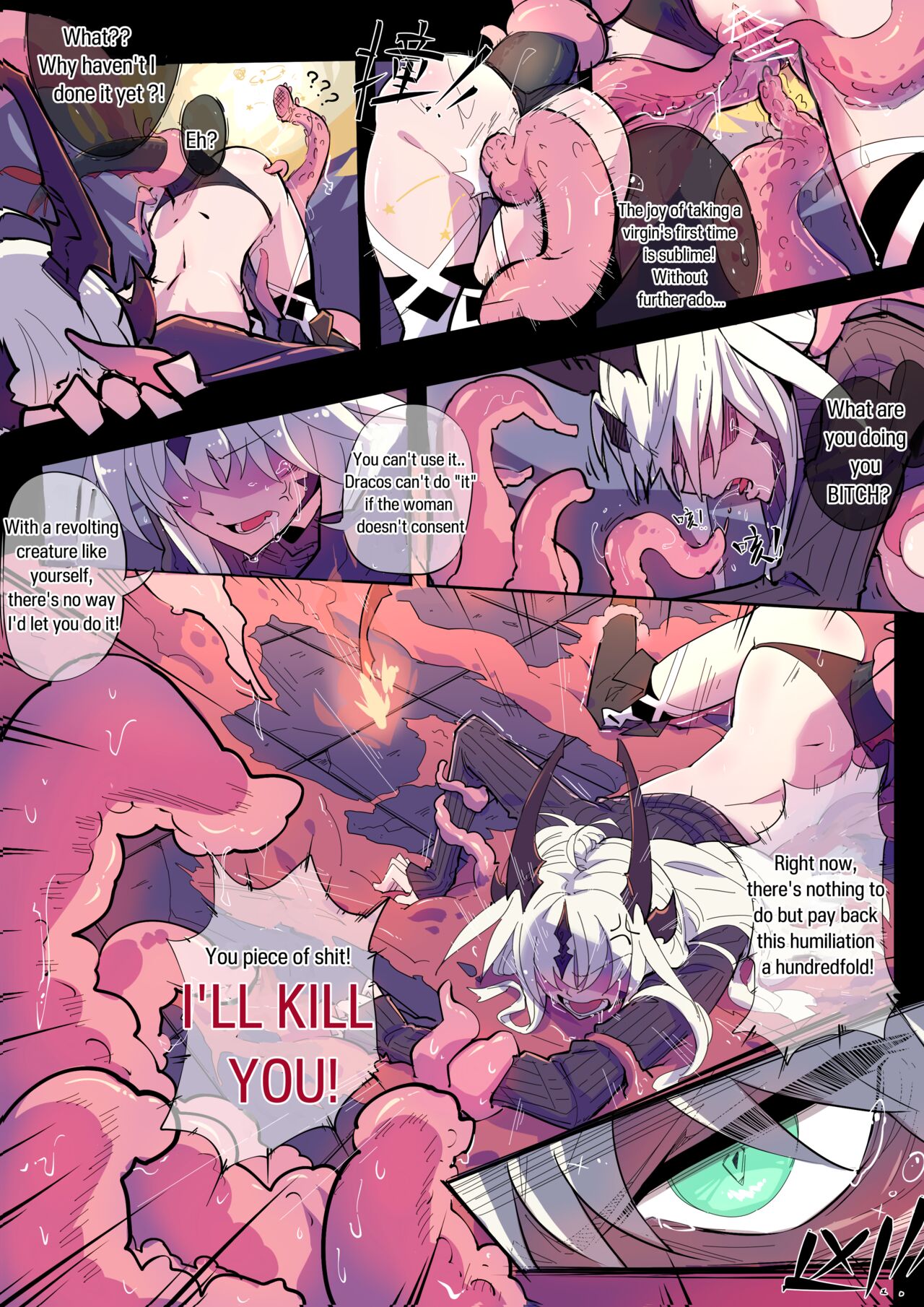 ~Top Secret File: Tentacle Time~ reedround-CthulhuVSCharmder of RHODES ISLAND page 6 full