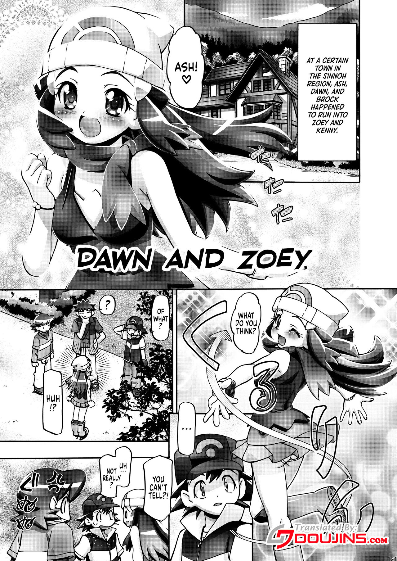Hikari to Nozomi | Dawn And Zoey page 1 full