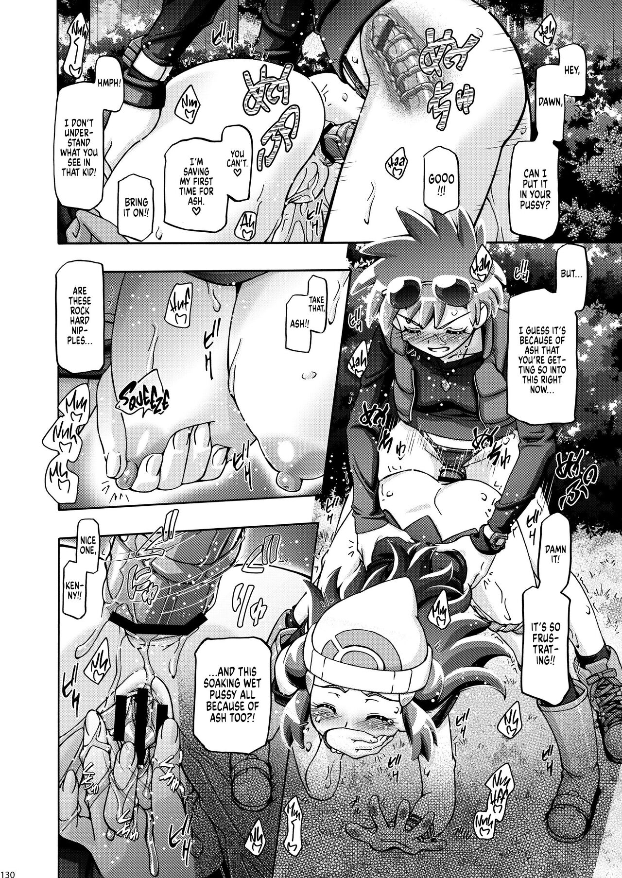 Hikari to Nozomi | Dawn And Zoey page 10 full