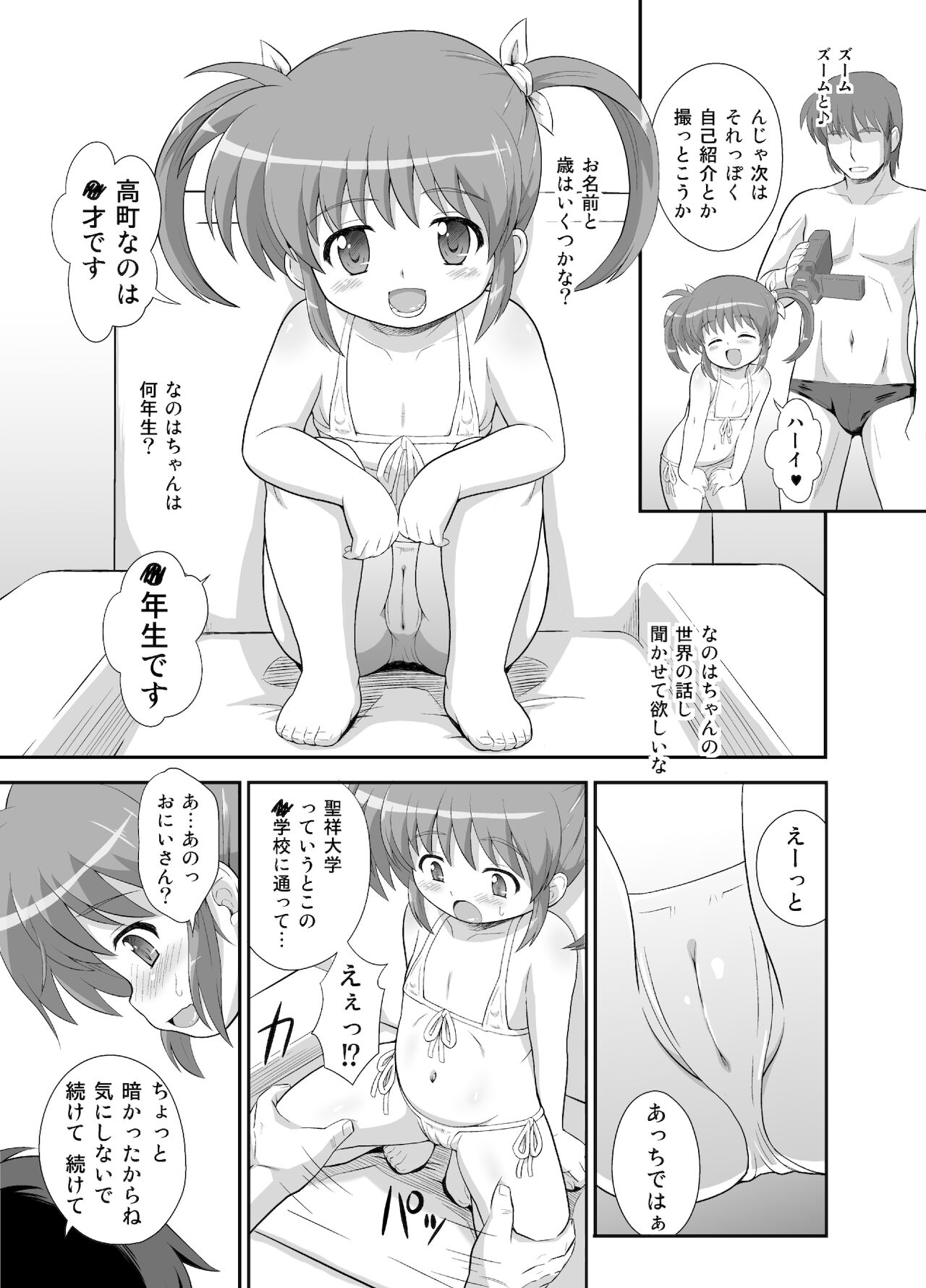 Nanoha-chan Kouhou Senden Taichou Soushuuhen Hon page 5 full