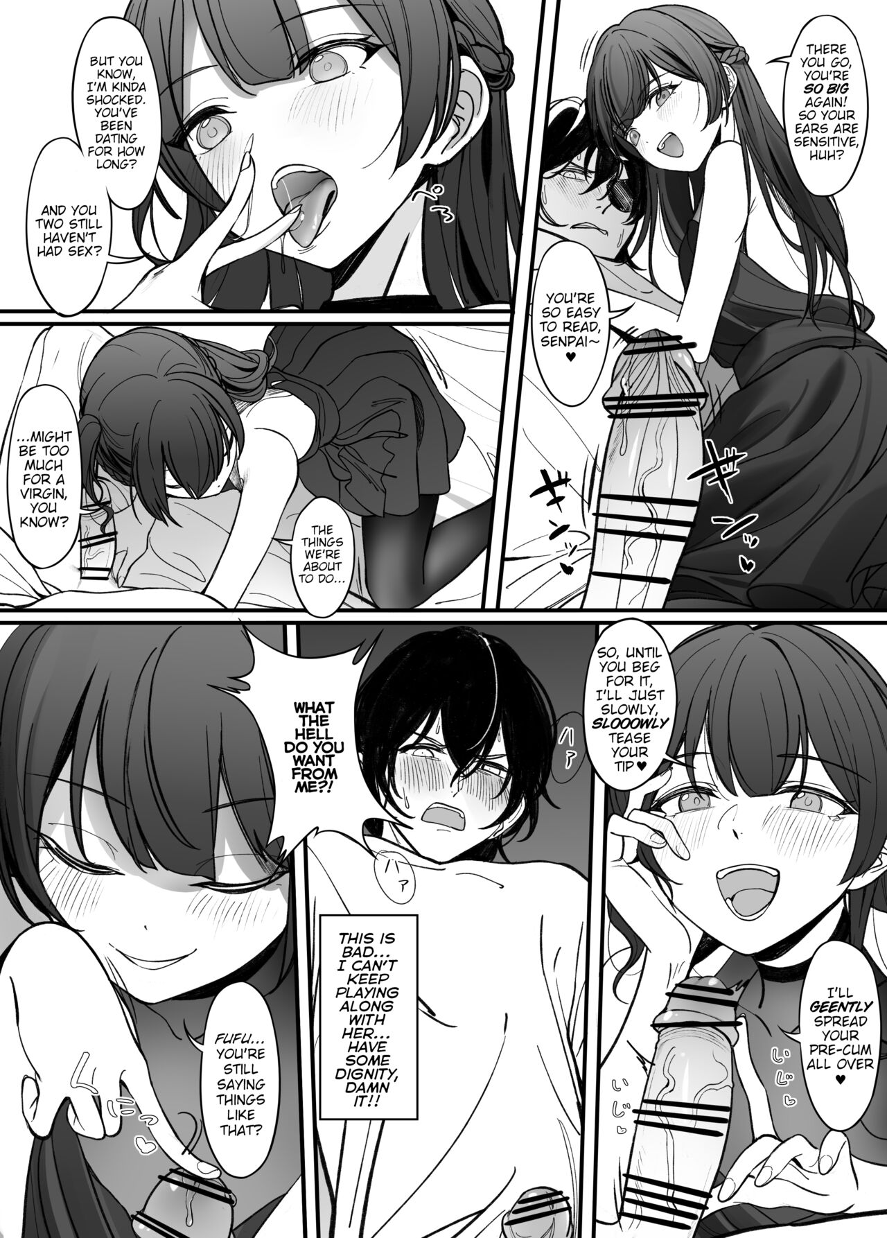Gyakuen ~Koakuma Kouhai no Hiasobi~ | Gyakuen ~A Devilish Little Kouhai Plays with Fire~ page 6 full