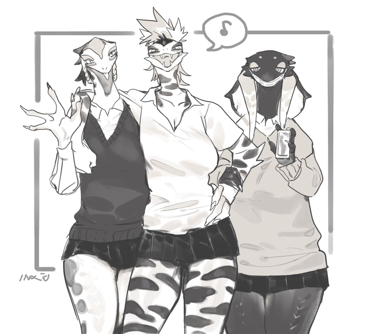 Lizard Gal Cartoon page 4 full