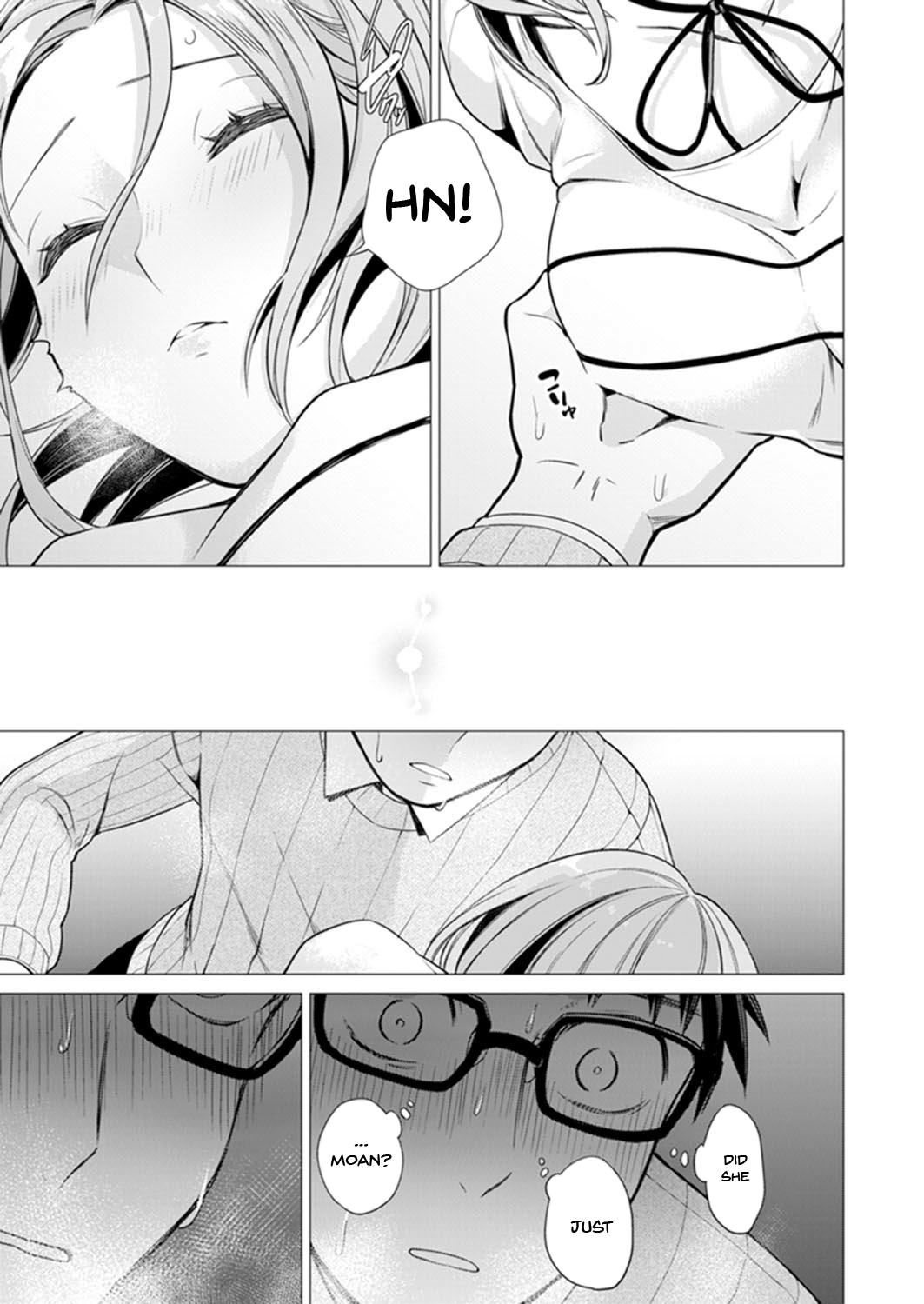 Ato 1mm de Haicchau ne? Zakone Shitetara Tonari no Joshi ni Ijirarete... 1-13 | You're Just 1mm Away To Getting It In Right? But If I Start Touching The Girl Sleeping In Front Of Me... Ch. 1-13 page 8 full