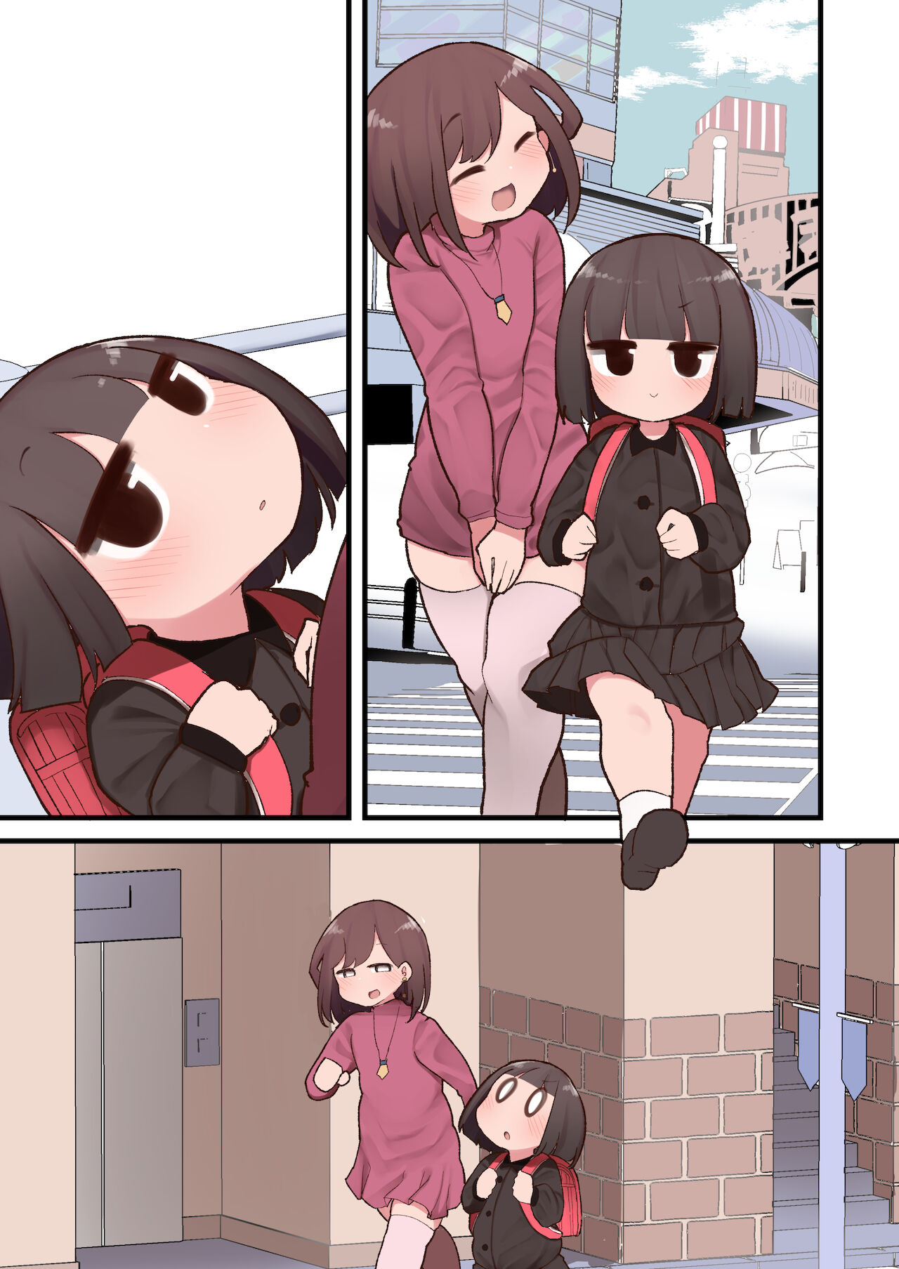 ふたなりに貪り尽くされる無知っ娘JS page 6 full