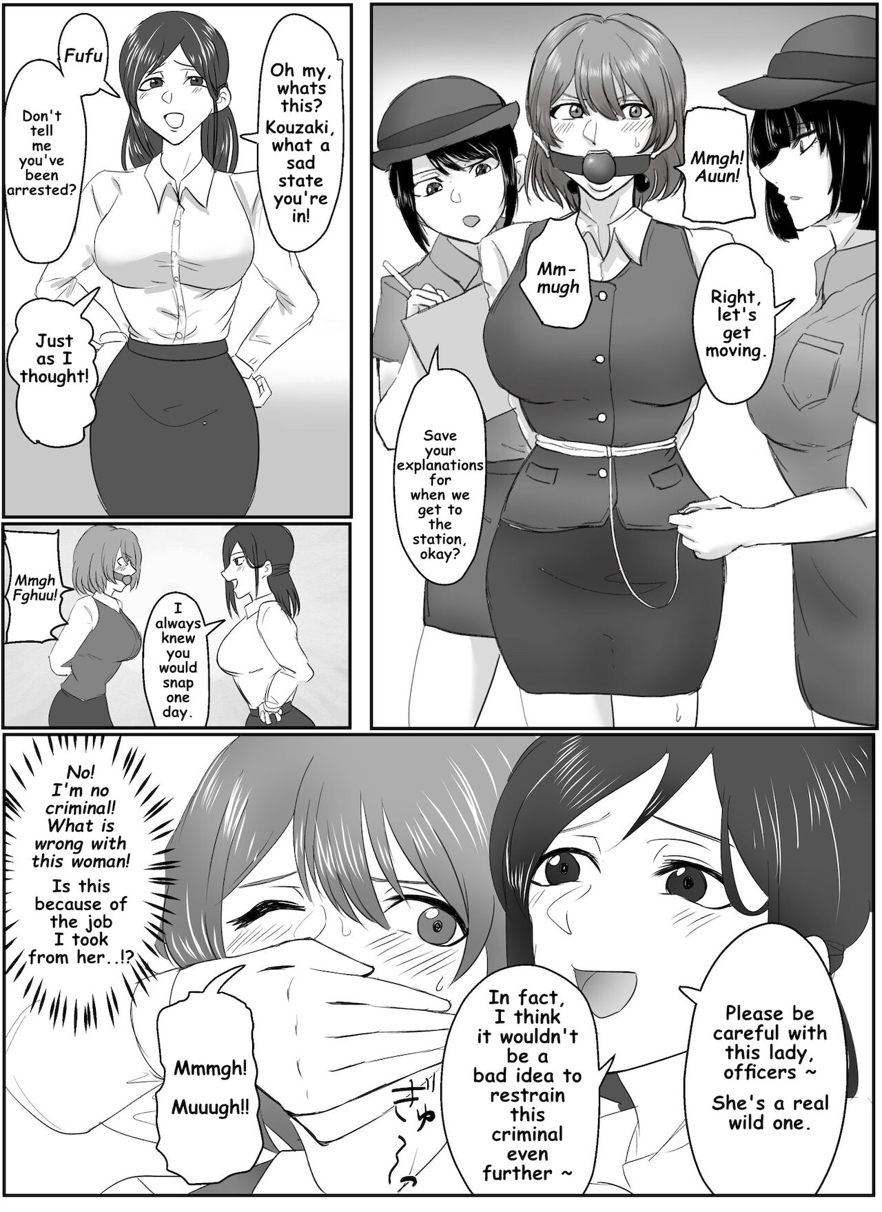 A young lady being arrested 1-8 page 3 full