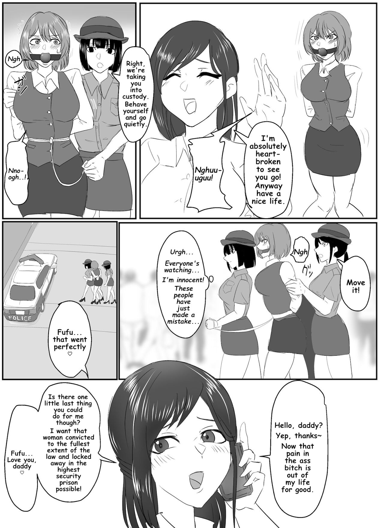 A young lady being arrested 1-8 page 4 full