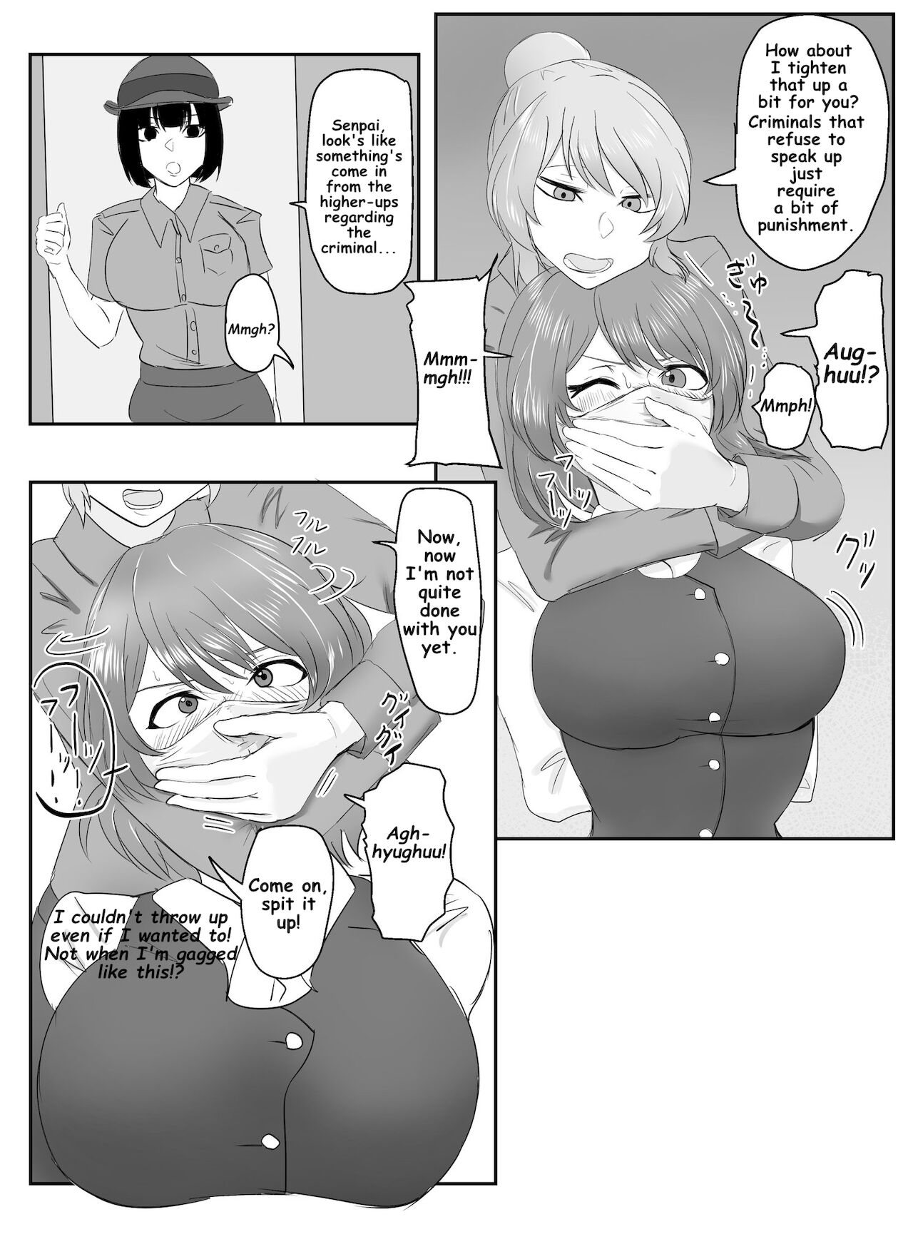 A young lady being arrested 1-8 page 7 full