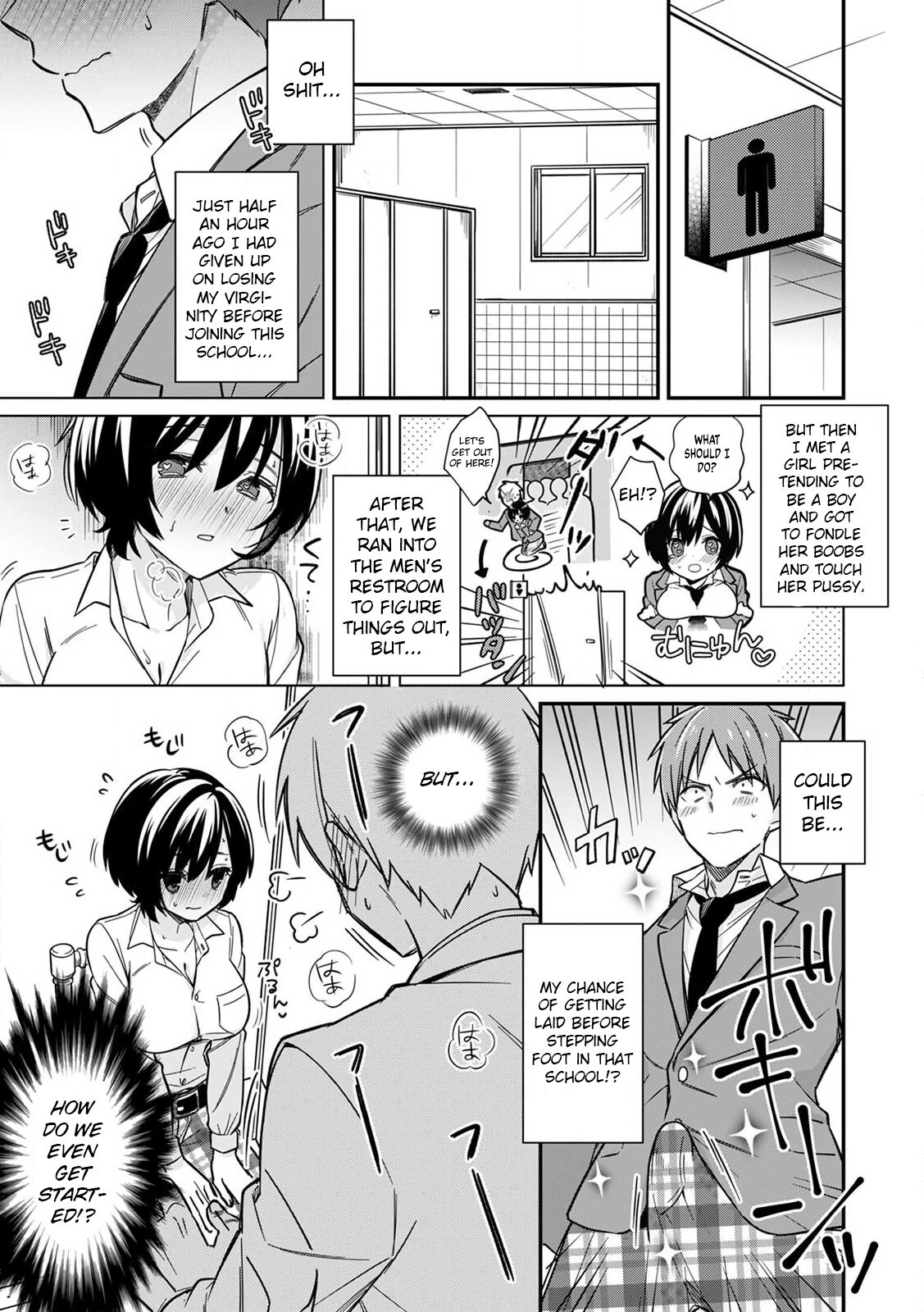 "Asoko no Kyunkyun ga Tomaranai noo...!" Baretara Out!? Dansou Kyonyuu ♀ to Chikan Manin Densha 2 | "That Tingling Down There Won't Stop...!" What if I get caught!? A Girl With Big Tits Being Assaulted in a Packed Train 2 page 3 full