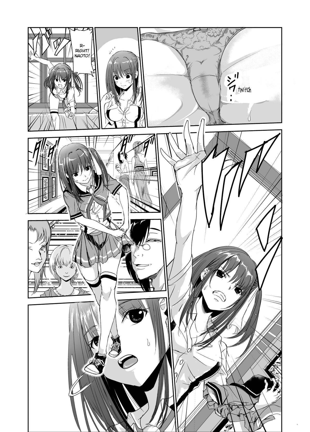 Tsuyagari Mura 2 ~Kareshi o Mamoru Tame Hikyou no Mura de Kyousei Gohoushi & NTR Sex~ page 5 full