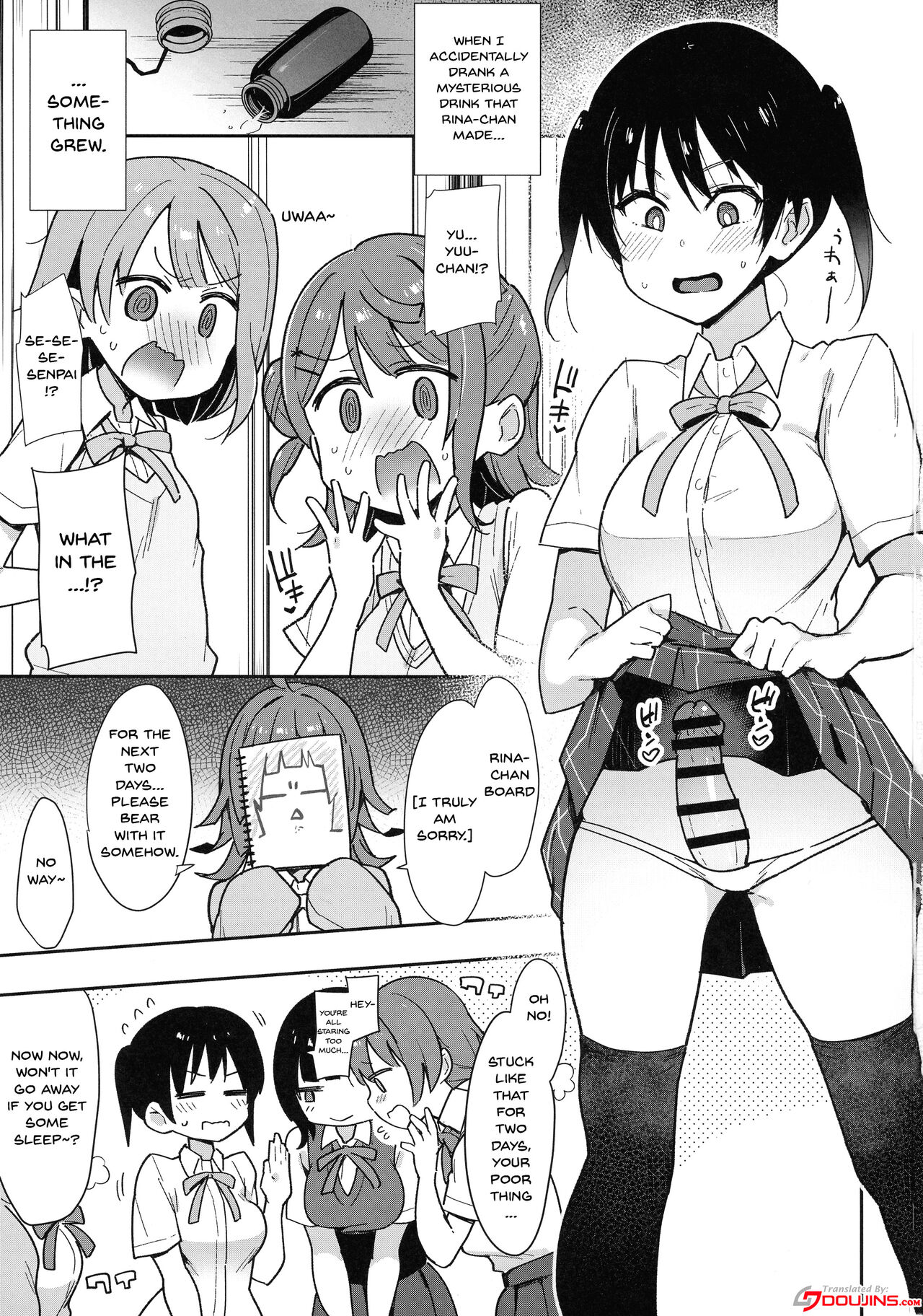 Tokimeki Chinchin Binbin Go!!! | Her Throbbing Hard Cock Goes!!! page 2 full