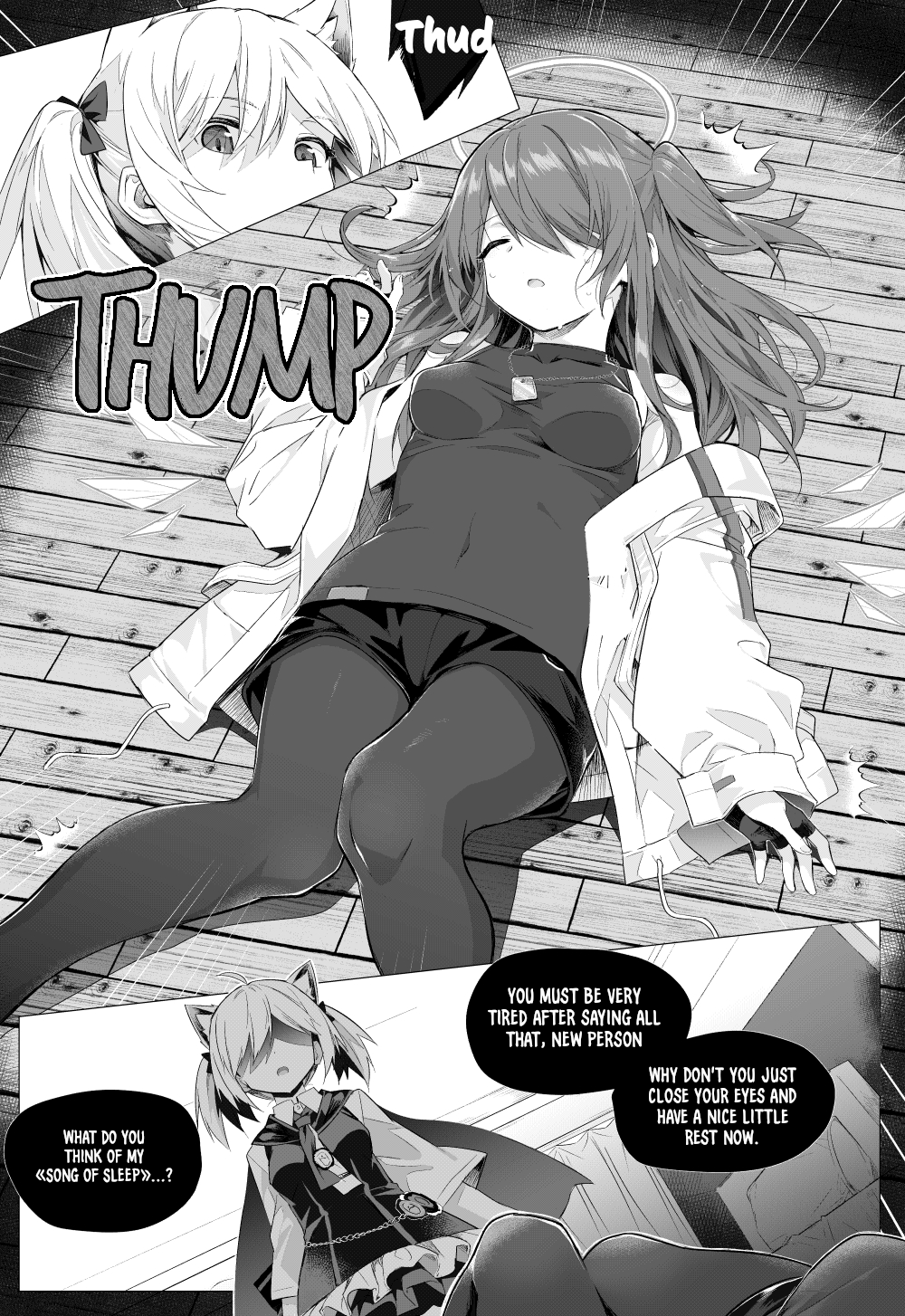 Futa SoraxExusiai Doujinshi page 6 full