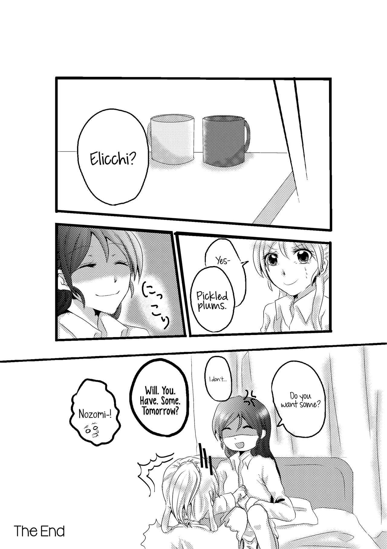 A story about mischievous Eli-chan and Nozomi-chan page 10 full