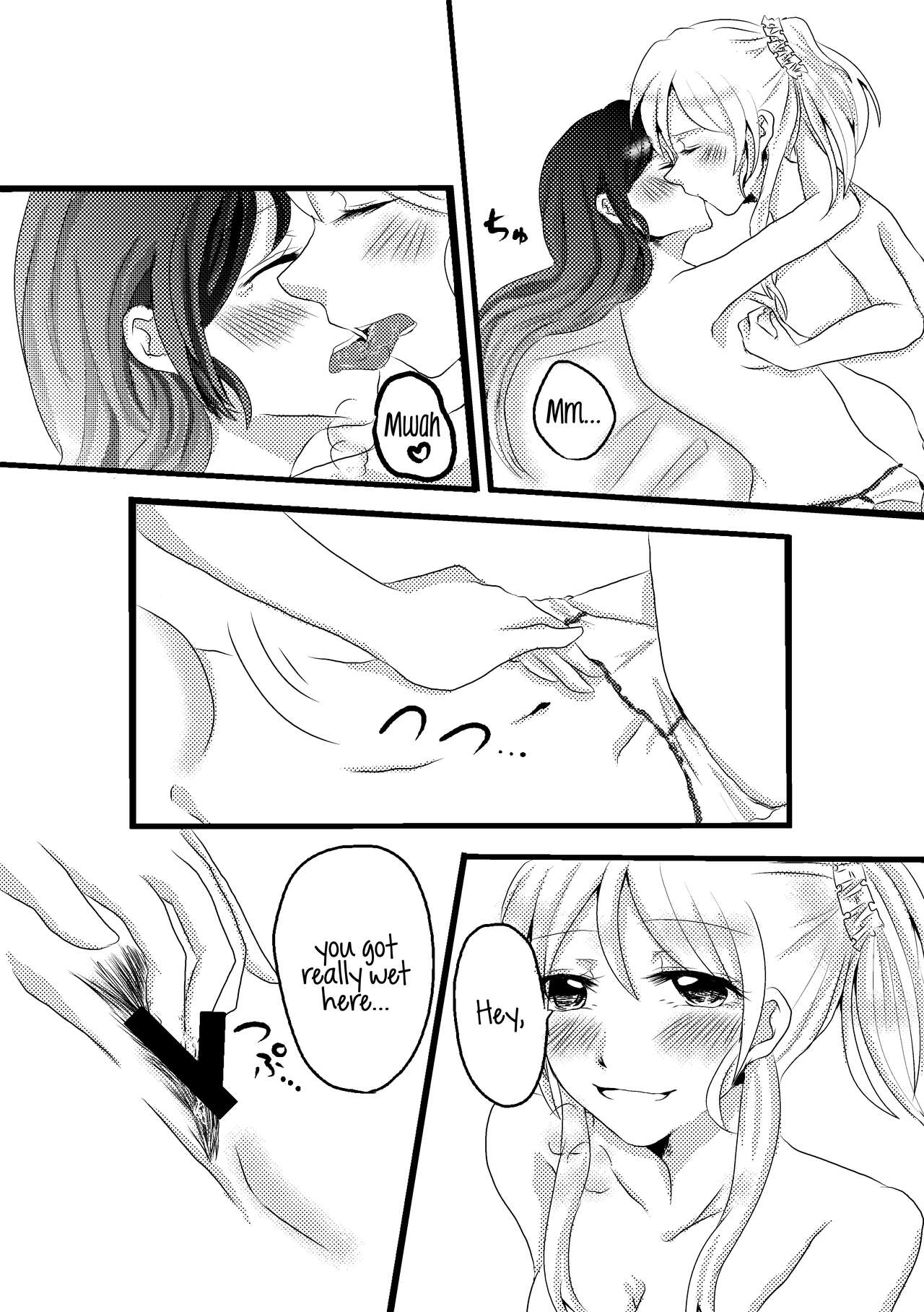 A story about mischievous Eli-chan and Nozomi-chan page 8 full