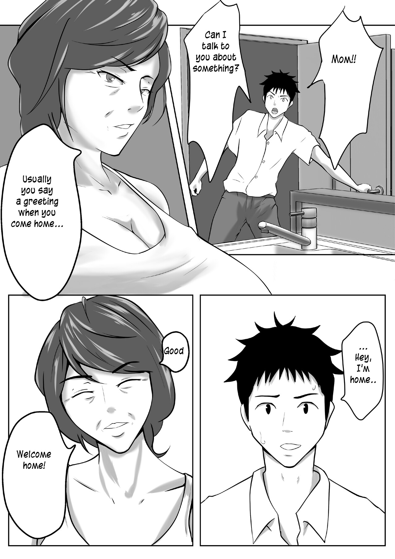 Haha wa Onna Deshita 3 | My Mother Was a Woman 3 page 8 full