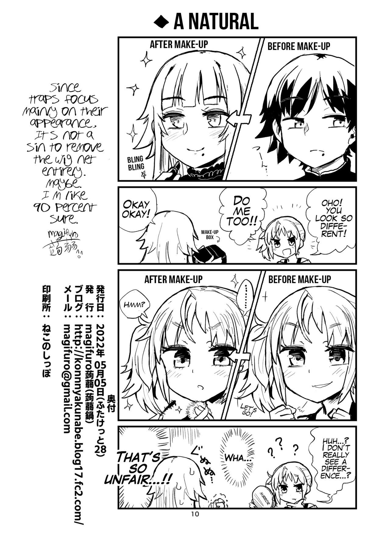 Josou Danshi to Otokonoko | The Trap and the Girly Boy page 9 full