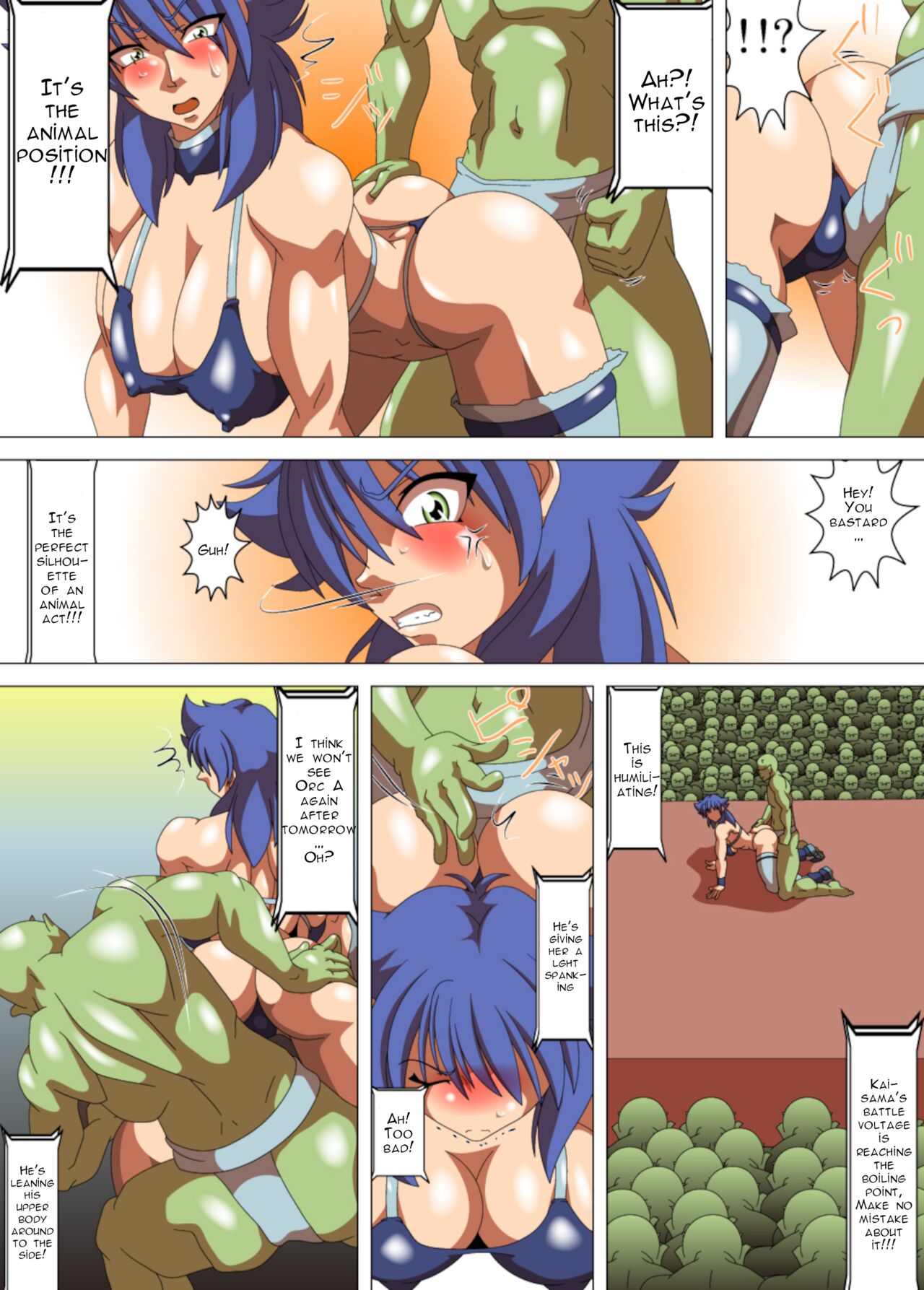 Kai-sama's Morale Improvement Wrestling Part 1 page 7 full
