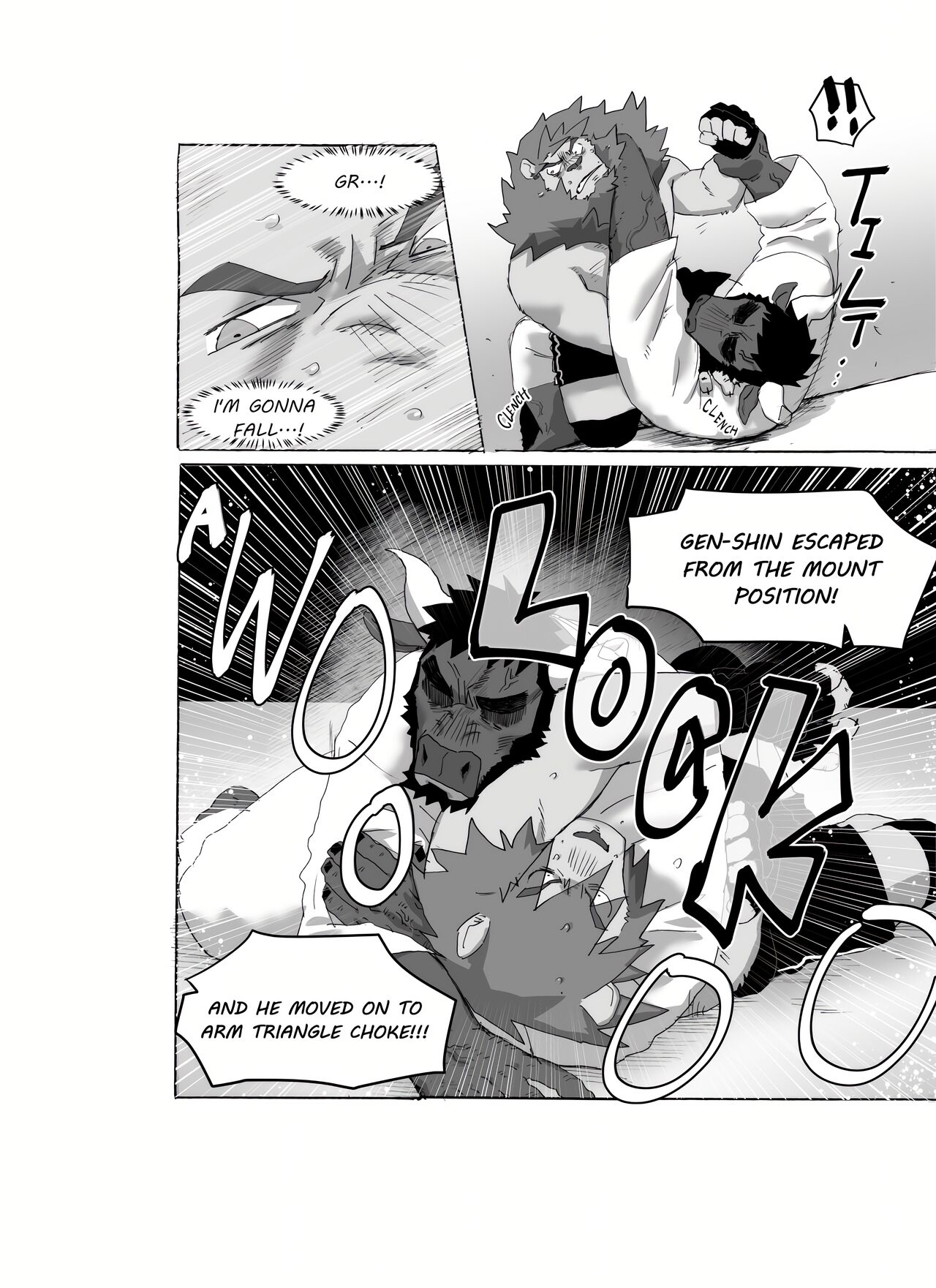 Bear Hug Battle  - Genshin vs YoungSoul page 8 full