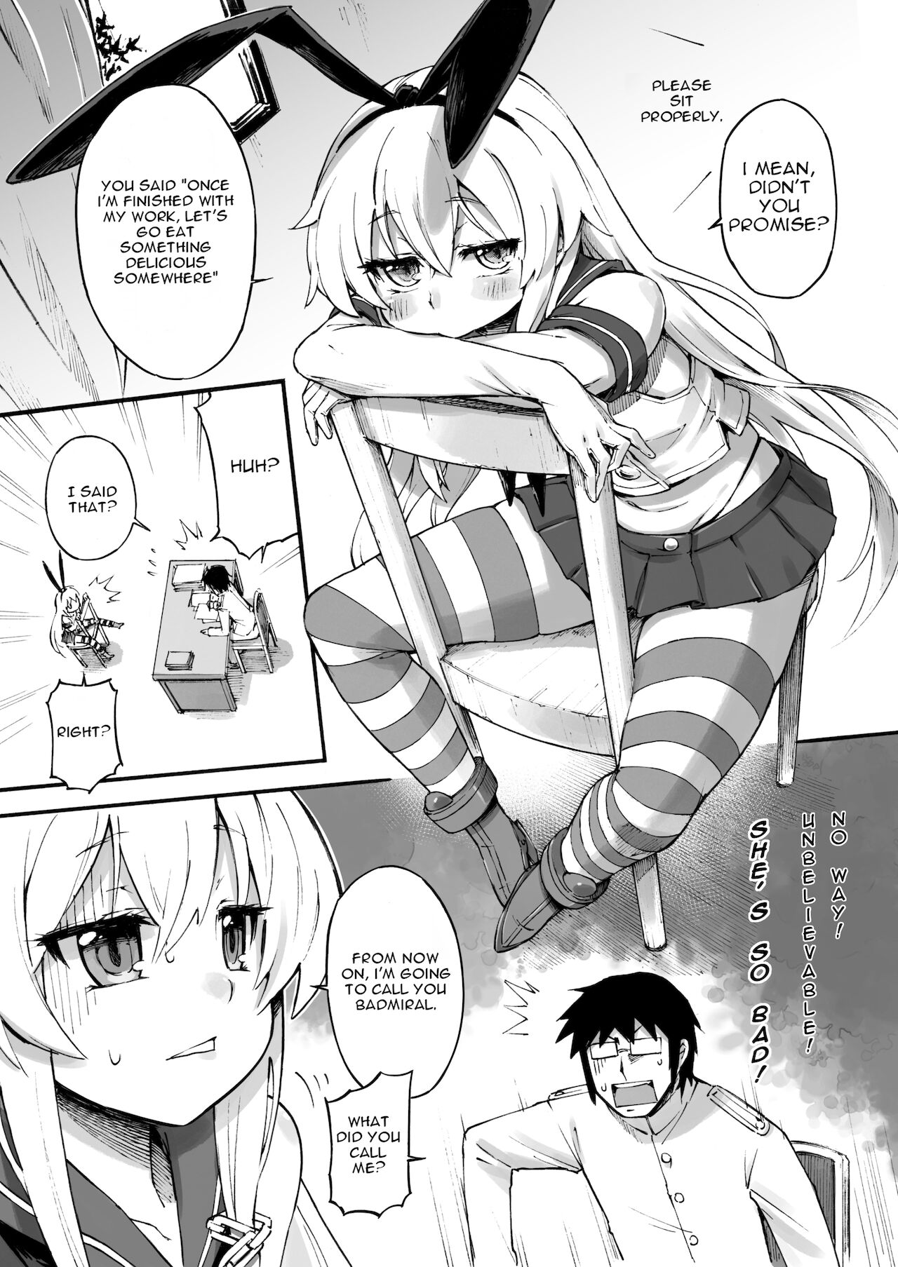 Shimakaze-chan no Zangyou page 5 full