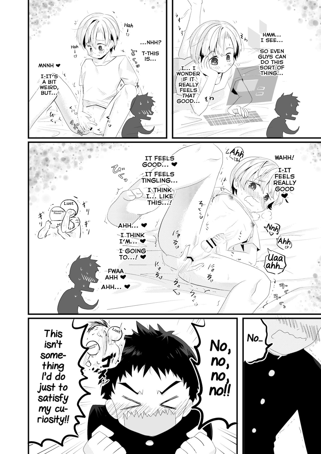 Kataomoi no Doukyuusei ga Koukishin 100% de Ore wo Yuuwaku Shite Kuru page 6 full