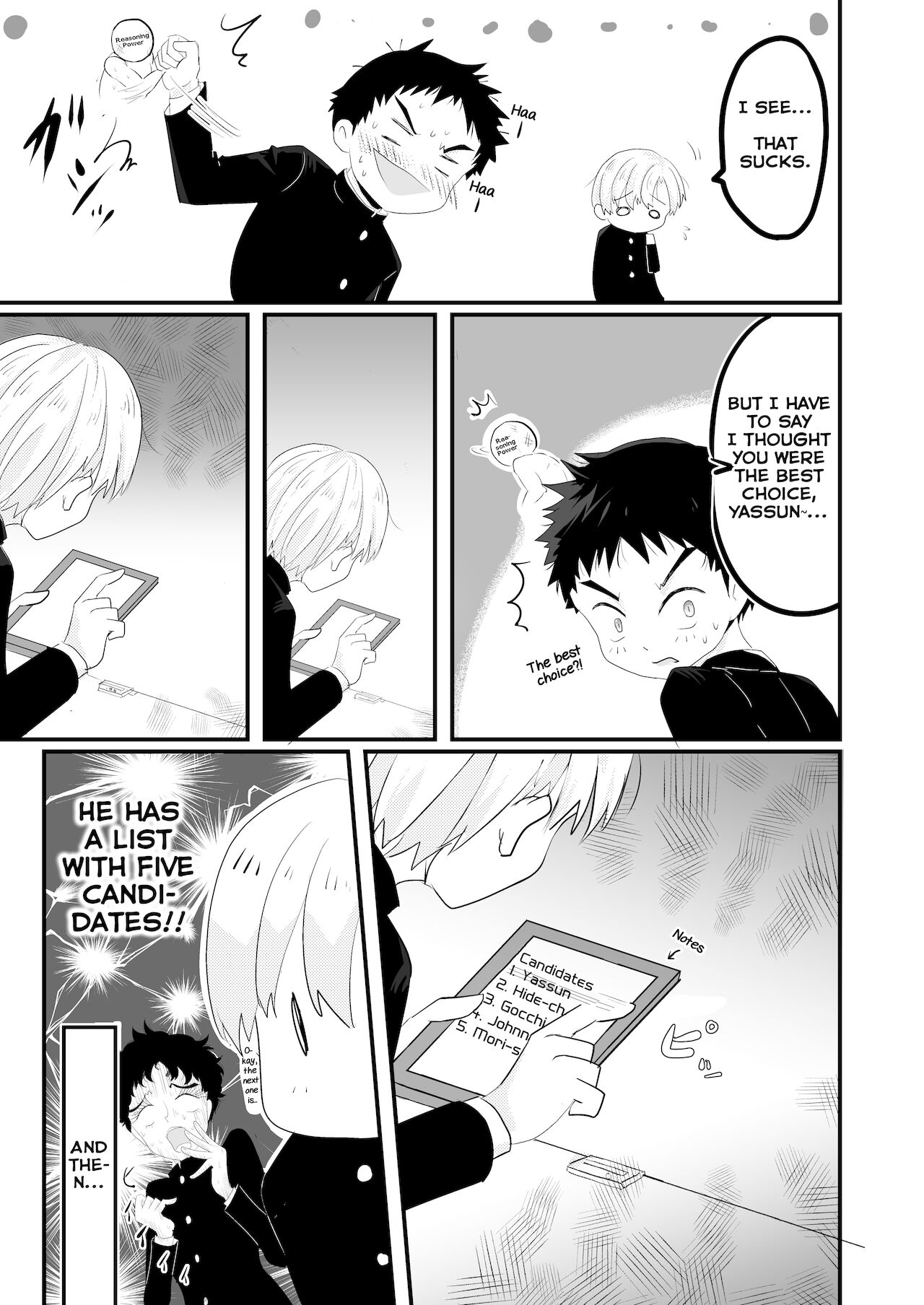 Kataomoi no Doukyuusei ga Koukishin 100% de Ore wo Yuuwaku Shite Kuru page 7 full