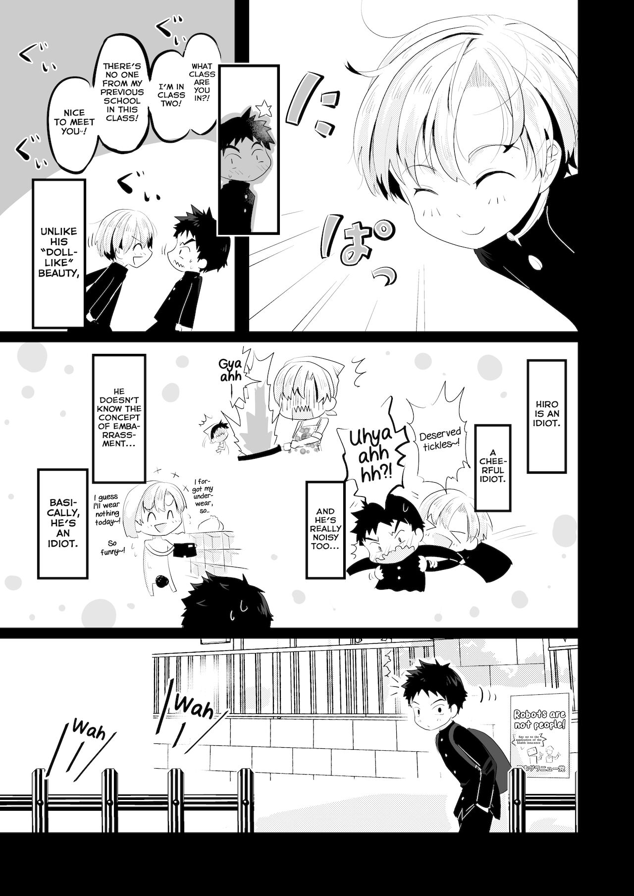 Kataomoi no Doukyuusei ga Koukishin 100% de Ore wo Yuuwaku Shite Kuru page 9 full