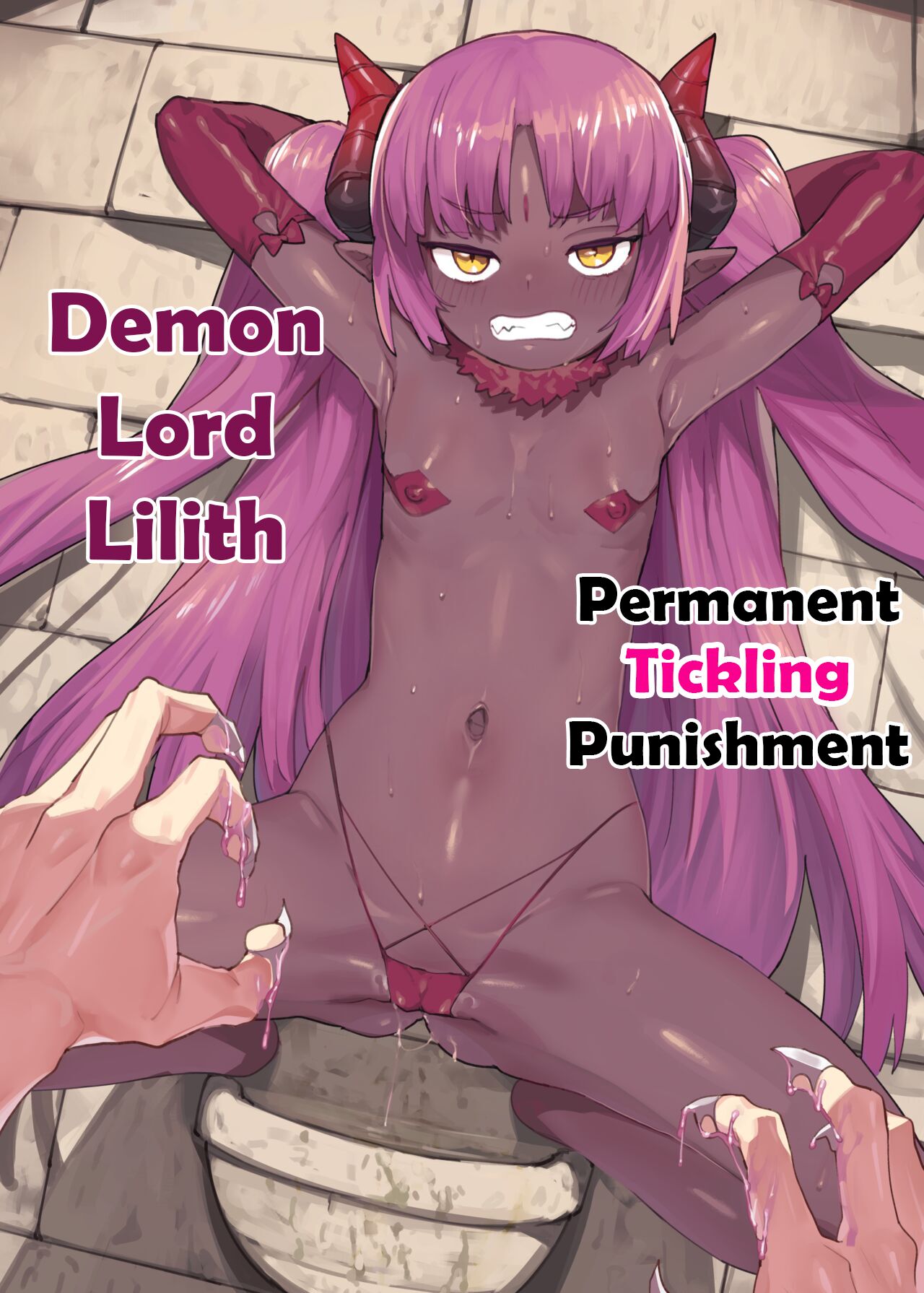 Maou Lilith Eikyuu Kusuguri Shokei | Demon Lord Lilith Permanent Tickling Punishment page 1 full
