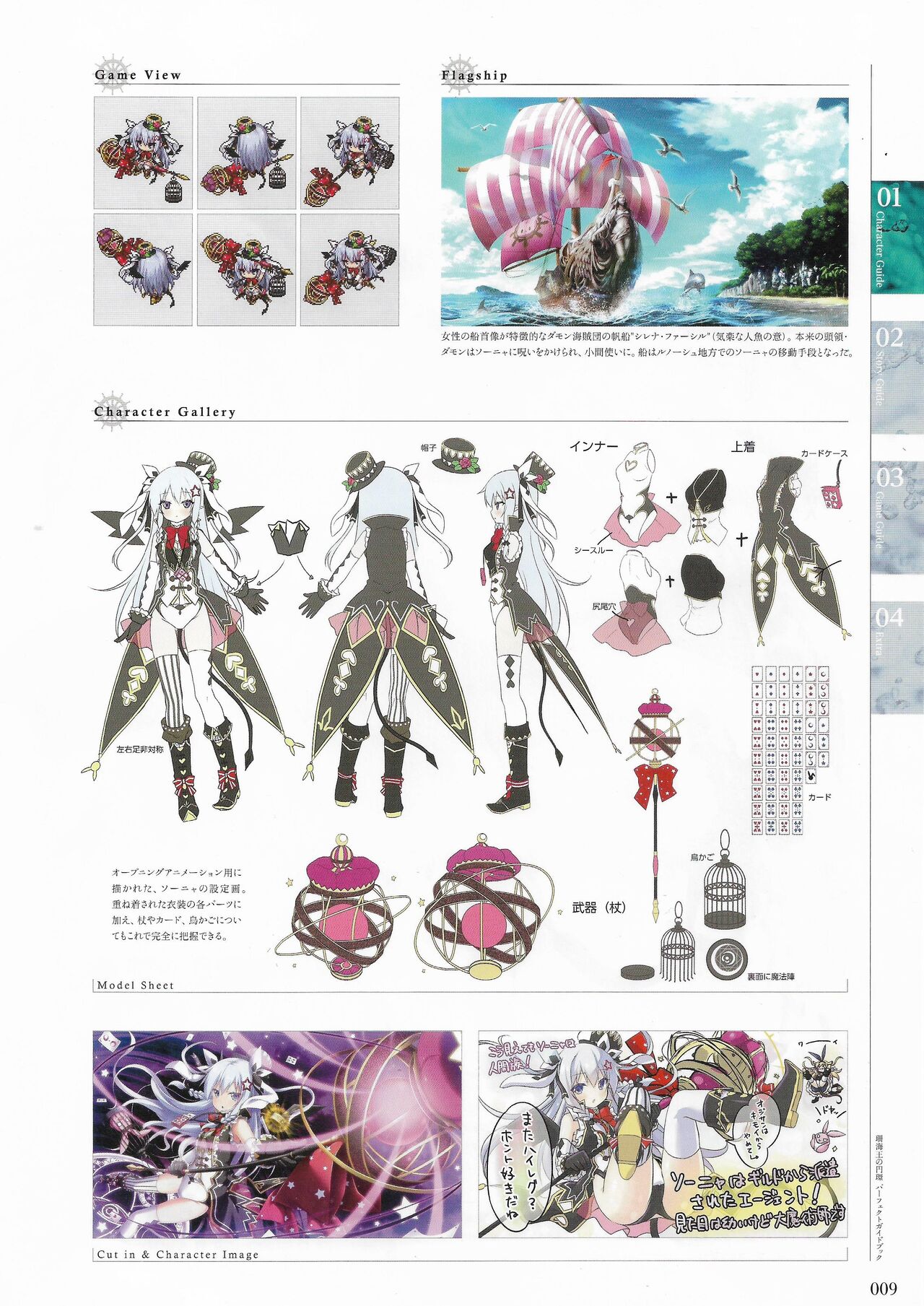 Sankai Ou no Yubiwa Perfect Guidebook page 9 full