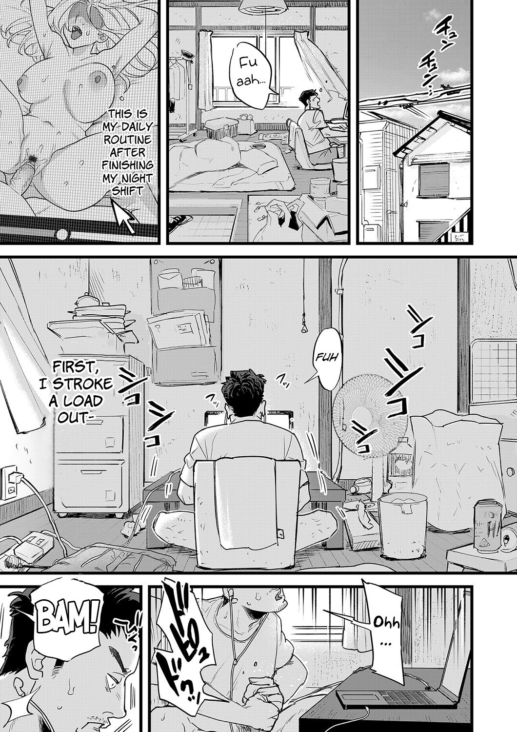 Mado wo Watareba  -Otonari-san wa Onanii Chuudokujo- page 1 full