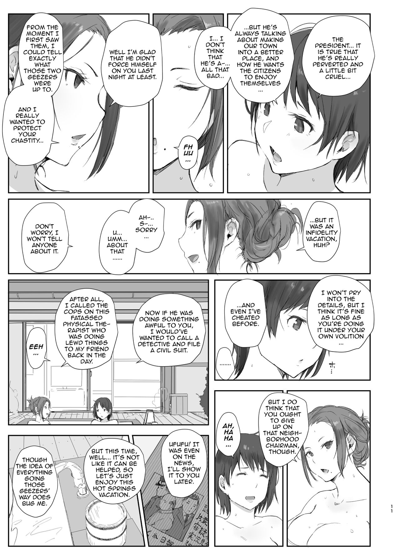 Netorareta Hitozuma to Netorareru Hitozuma 2 | The Wife Being NTR And The Wife Doing NTR 2 page 10 full