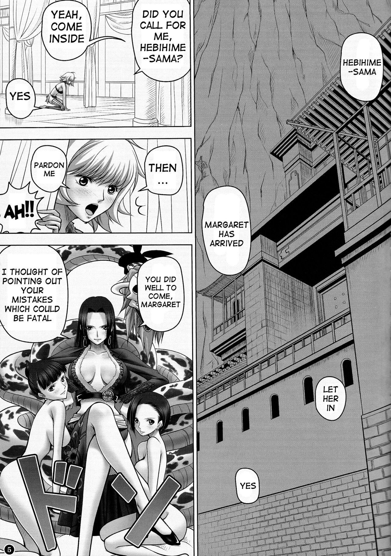 Hebihime-sama to Warui Mushi | Hebihime-Sama Punishes Margaret page 4 full
