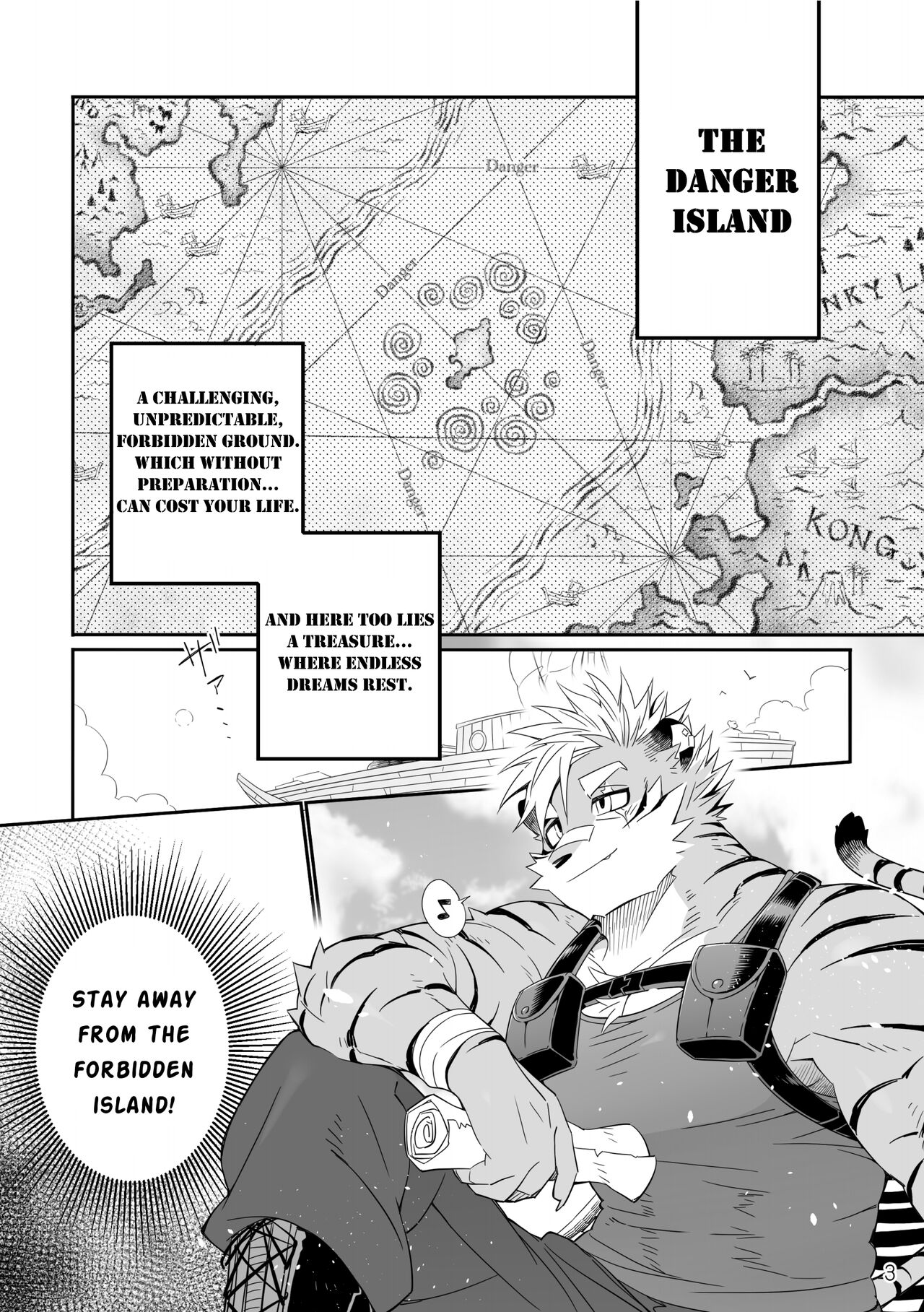 Danger Island  + Sketch & Extra page 3 full
