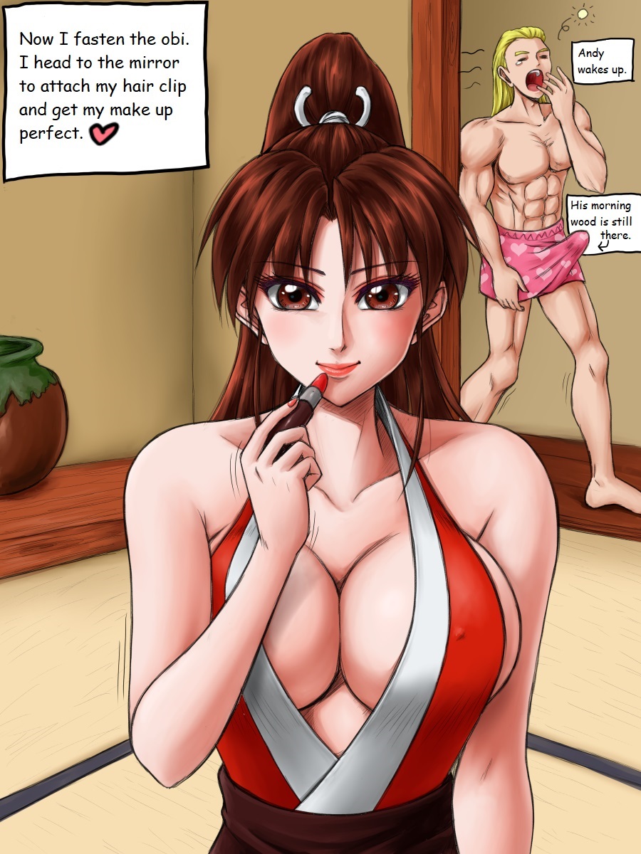 How Mai Shiranui gets ready for a fight! page 7 full
