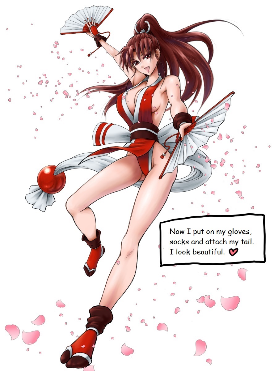 How Mai Shiranui gets ready for a fight! page 8 full