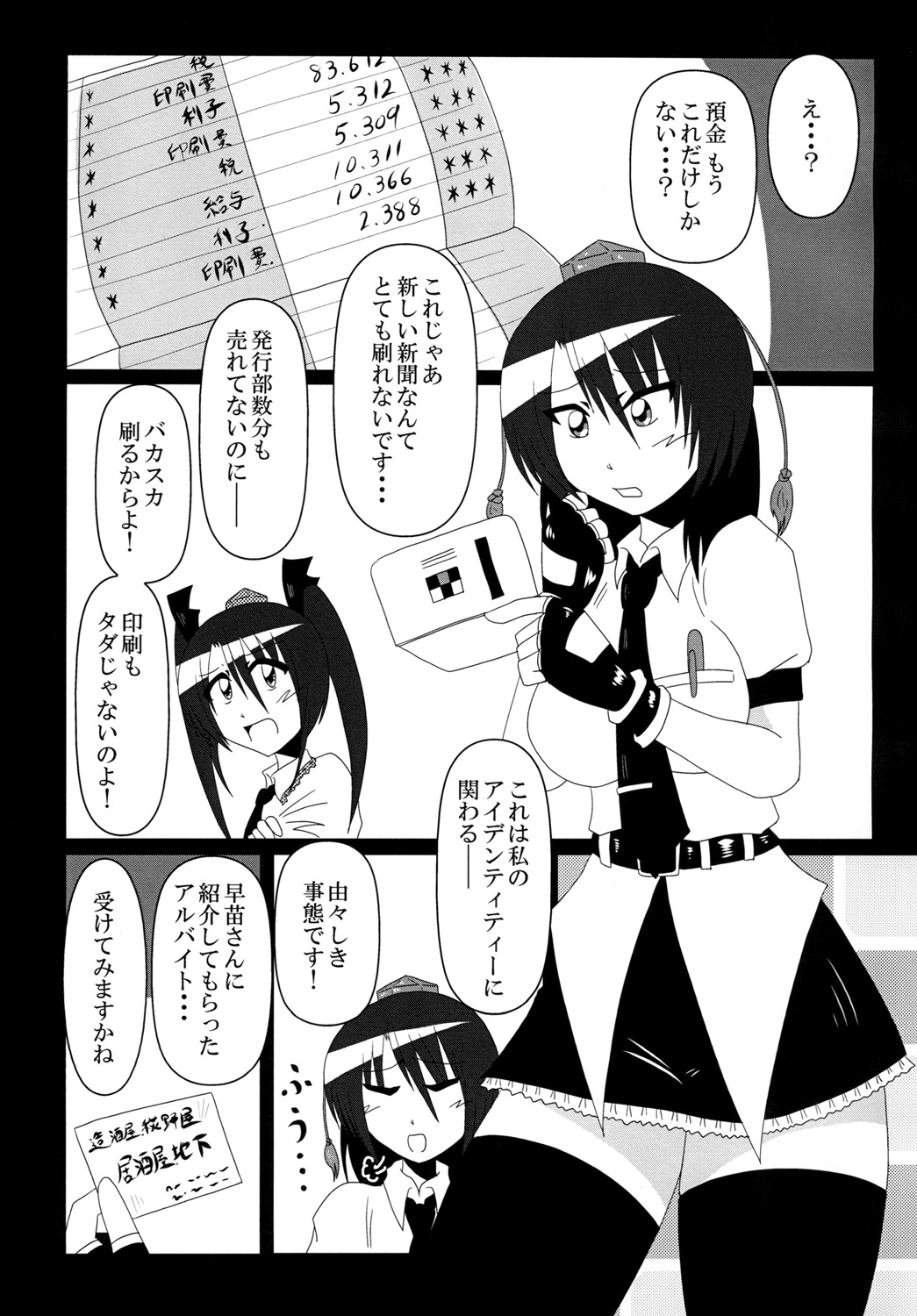 Shameimaru Aya Beit Hajimemasu! page 5 full