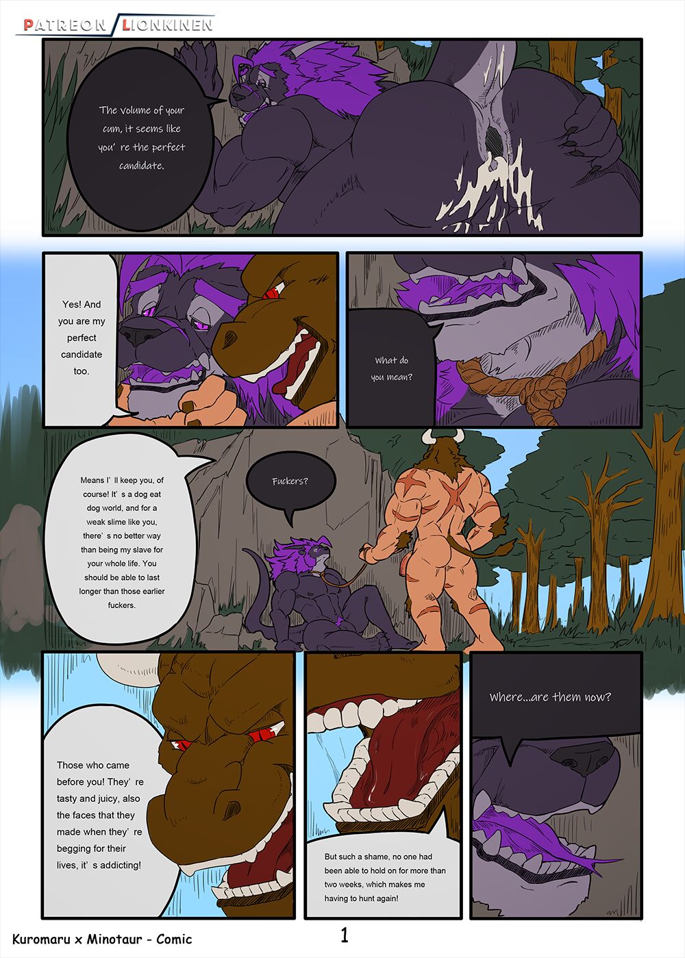 Mino x Kuromaru page 1 full