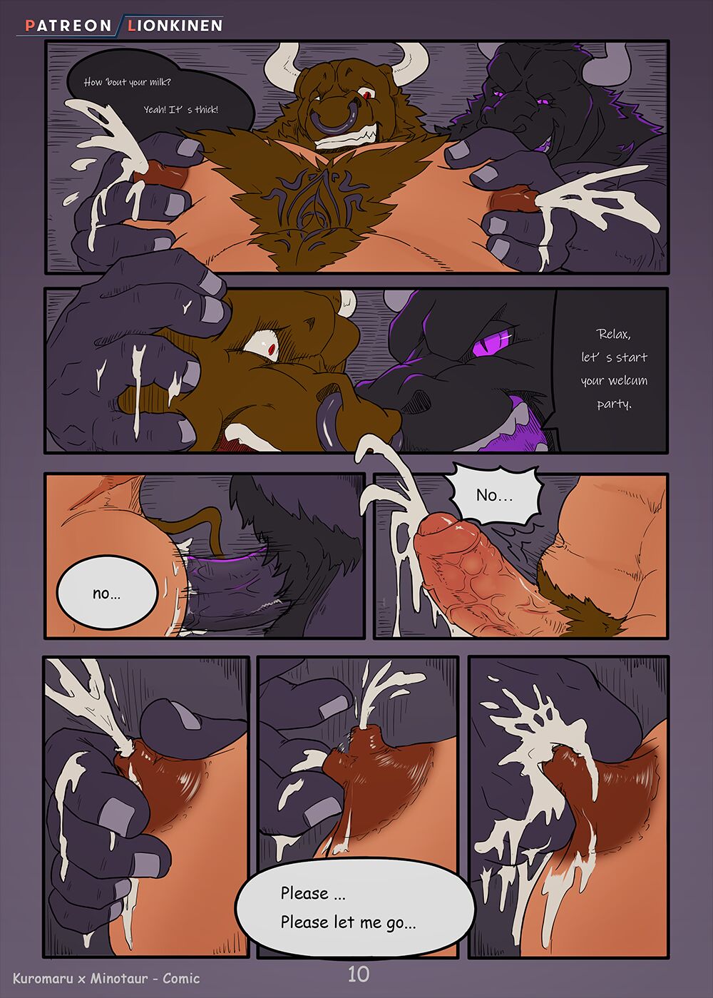 Mino x Kuromaru page 10 full