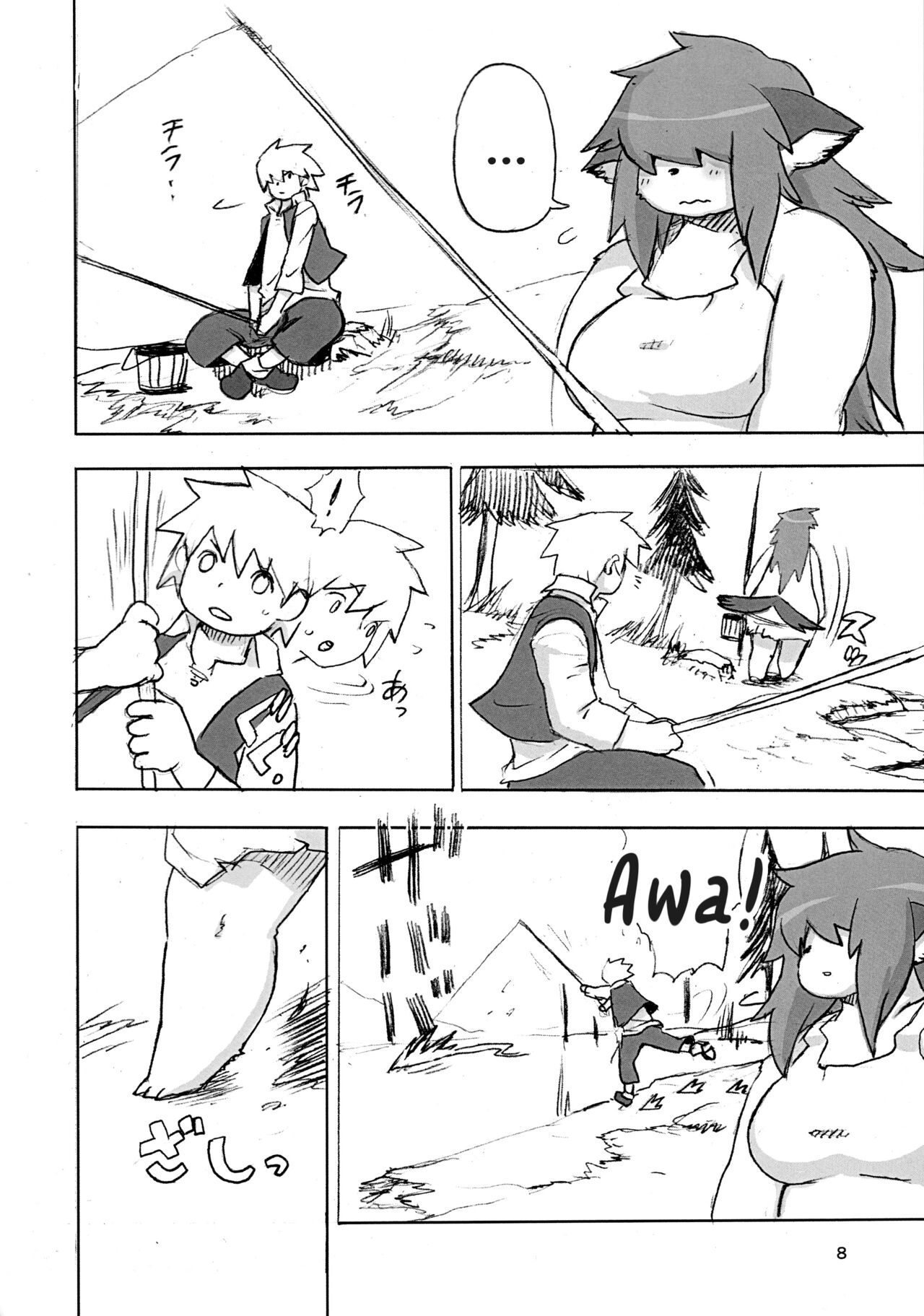 Mura no Hazure no Mossarina | Mossari on the Outside page 8 full