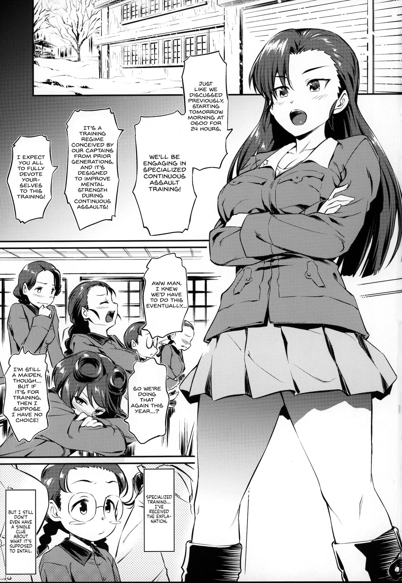 Senshadou no Uramichi Chihatan Gakuen page 2 full
