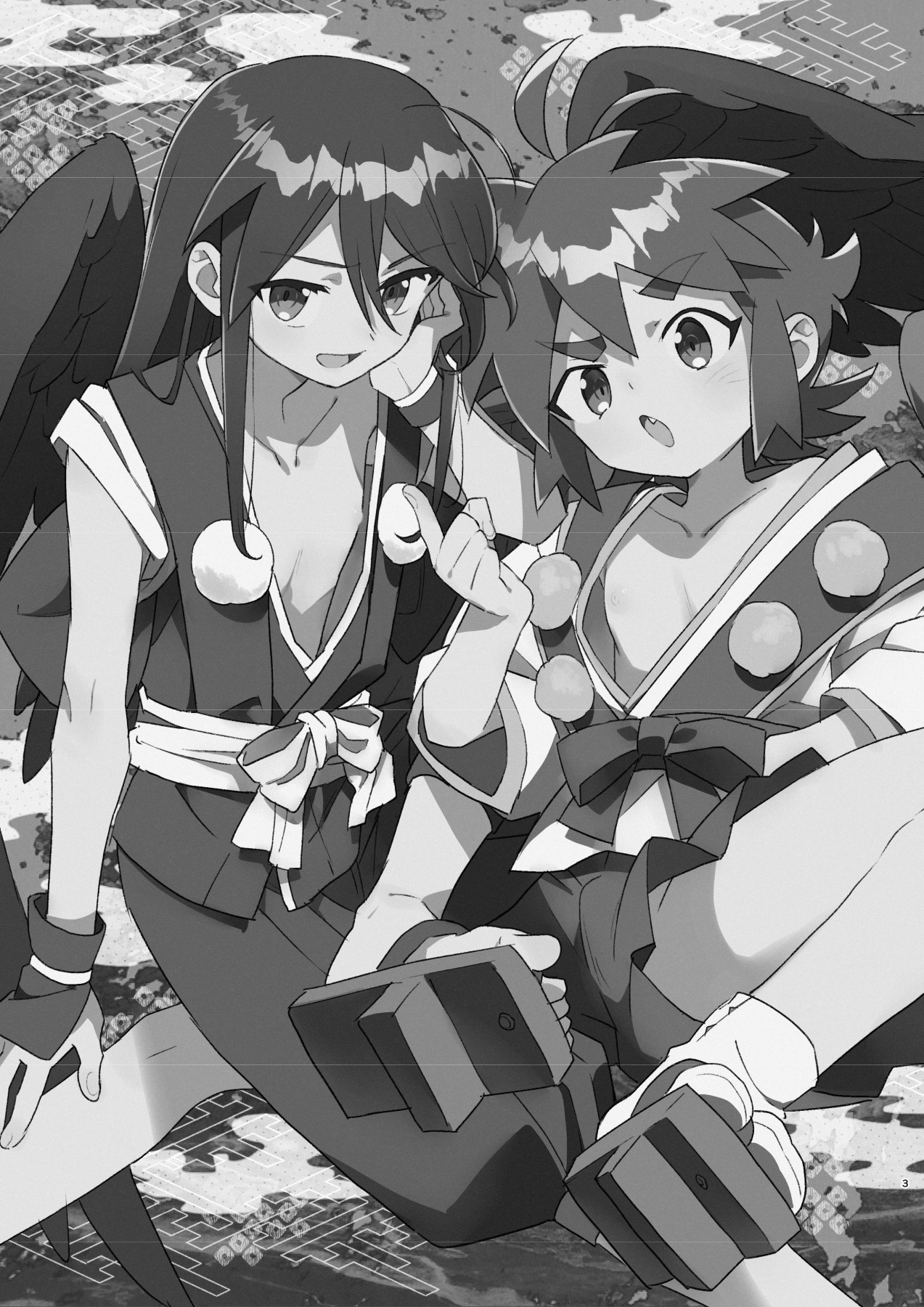 "Youkai Hyakki Giga Jouzu" Karasu Tengu page 4 full