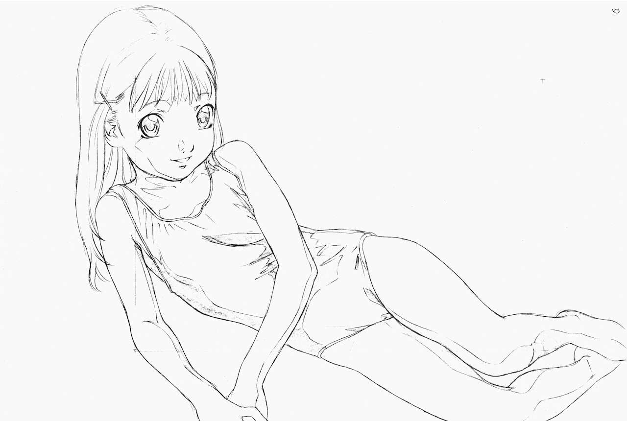 Rakugaki-s 8 -Original Shoujo Enpitsu Genga-shuu- page 8 full