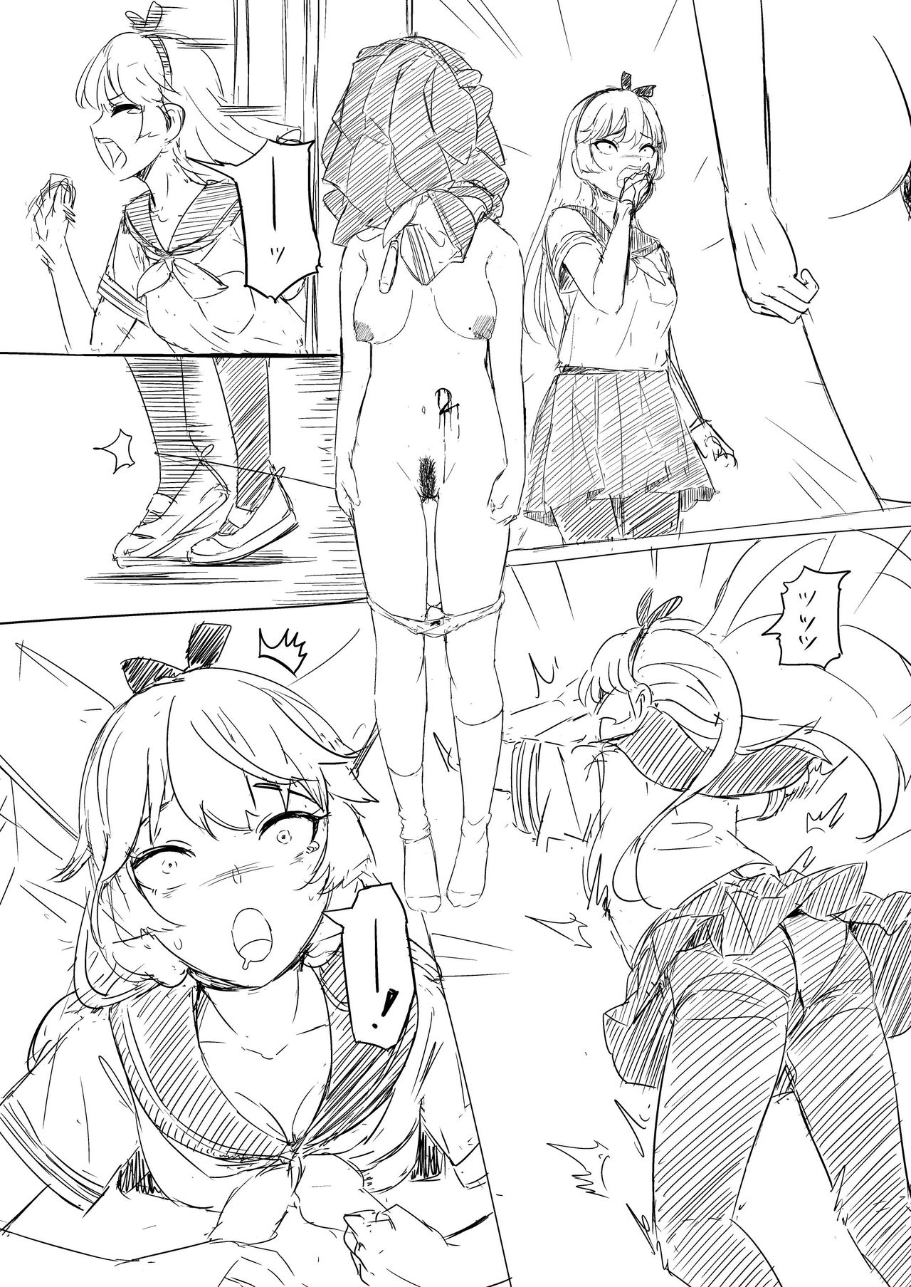 Kousha de Osowarete Shinu Onnanoko-tachi page 1 full