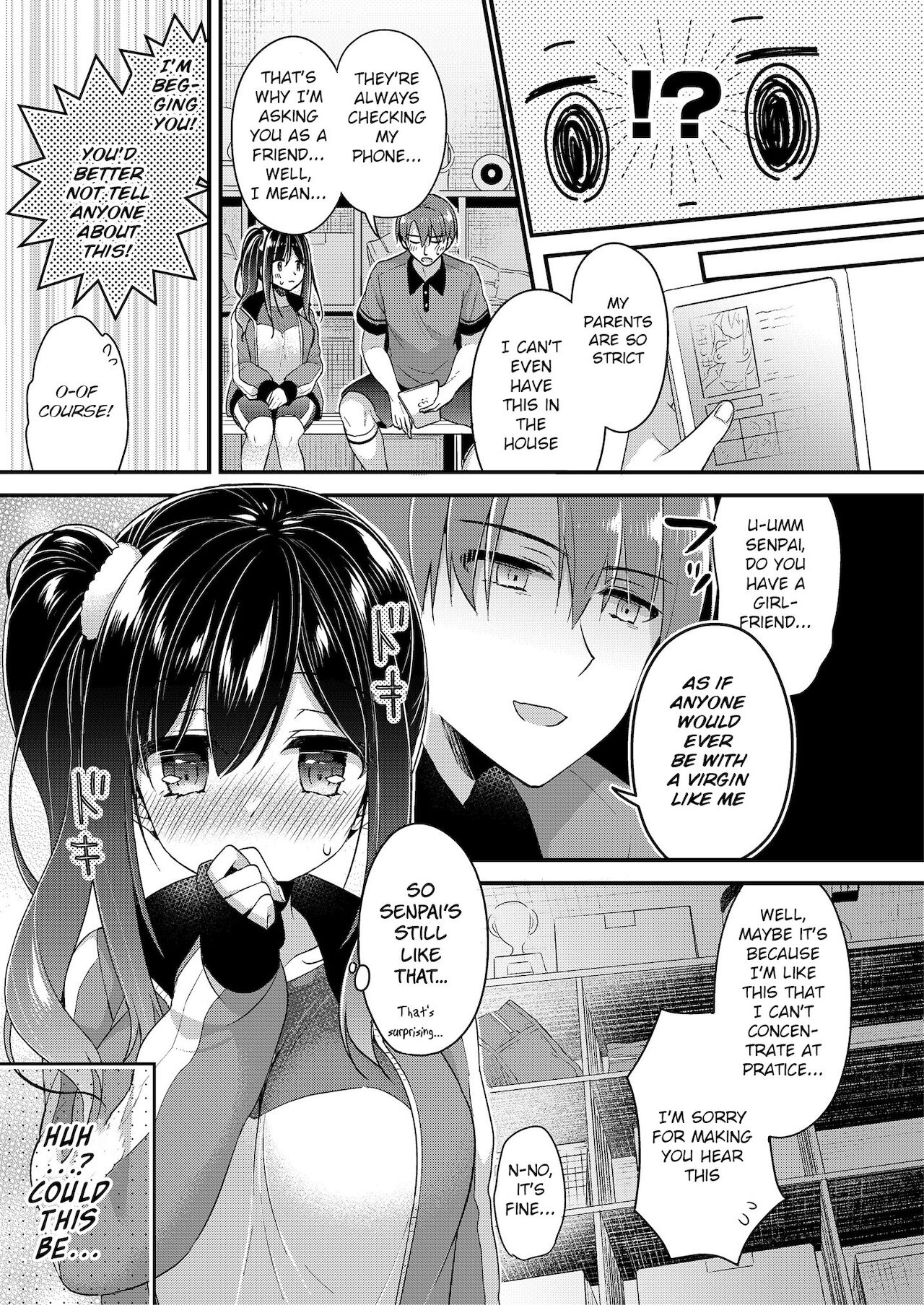 Kouhai-chan no Tokubetsu Management page 3 full