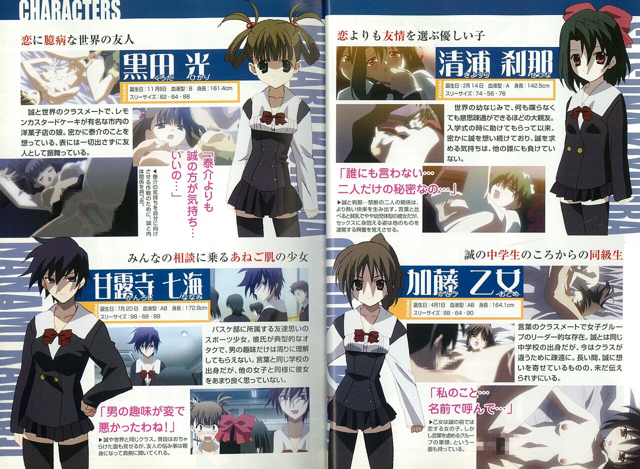 School Days ~Kotonoha-Hen~ Anthology Comic EX page 6 full