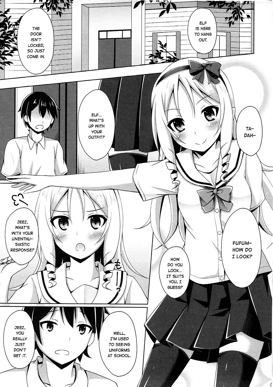 Elf-chan to Cosplay Ecchi | Cosplay Sex With Elf-chan page 4 full
