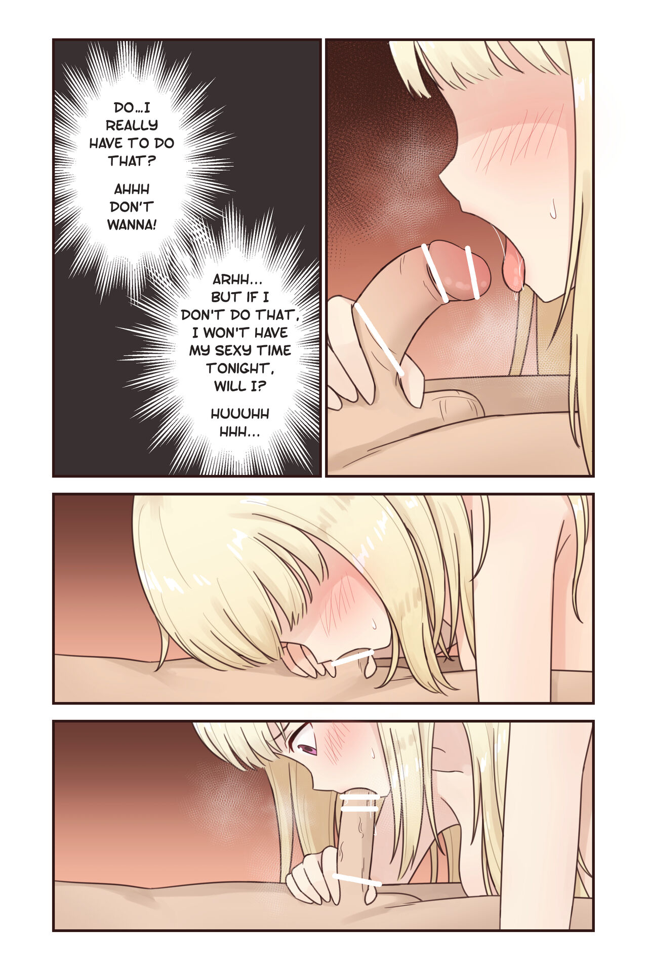 I turned into a girl but NO ONE fucks me #3 page 7 full