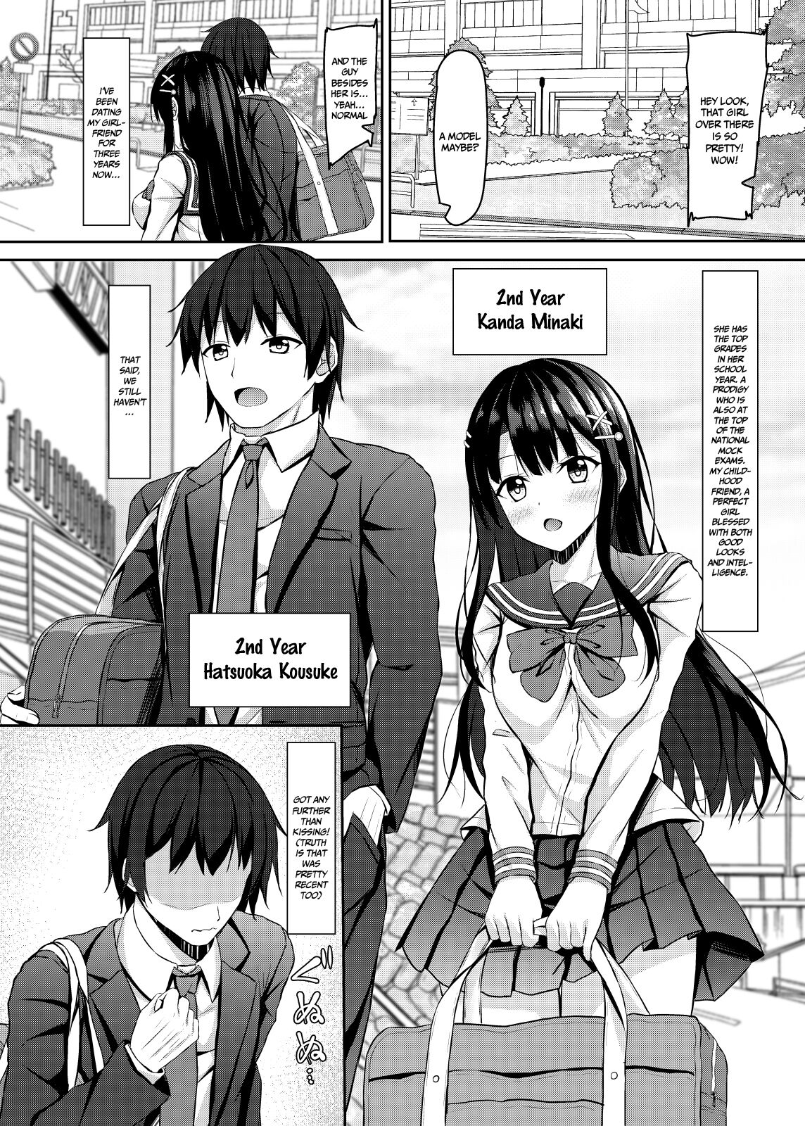 Saishoku Kenbi de Hazukashigariya na jk to Hatsu H made | The First of an Embarrassed Highschool Girl Blessed With Both Brains and Beauty page 3 full