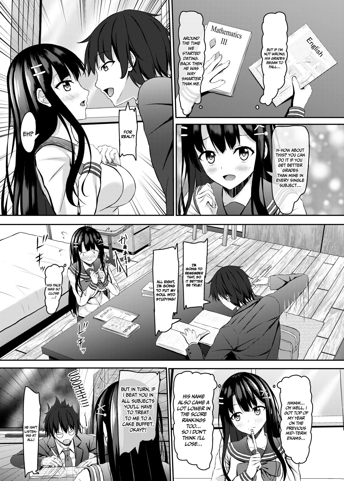Saishoku Kenbi de Hazukashigariya na jk to Hatsu H made | The First of an Embarrassed Highschool Girl Blessed With Both Brains and Beauty page 6 full