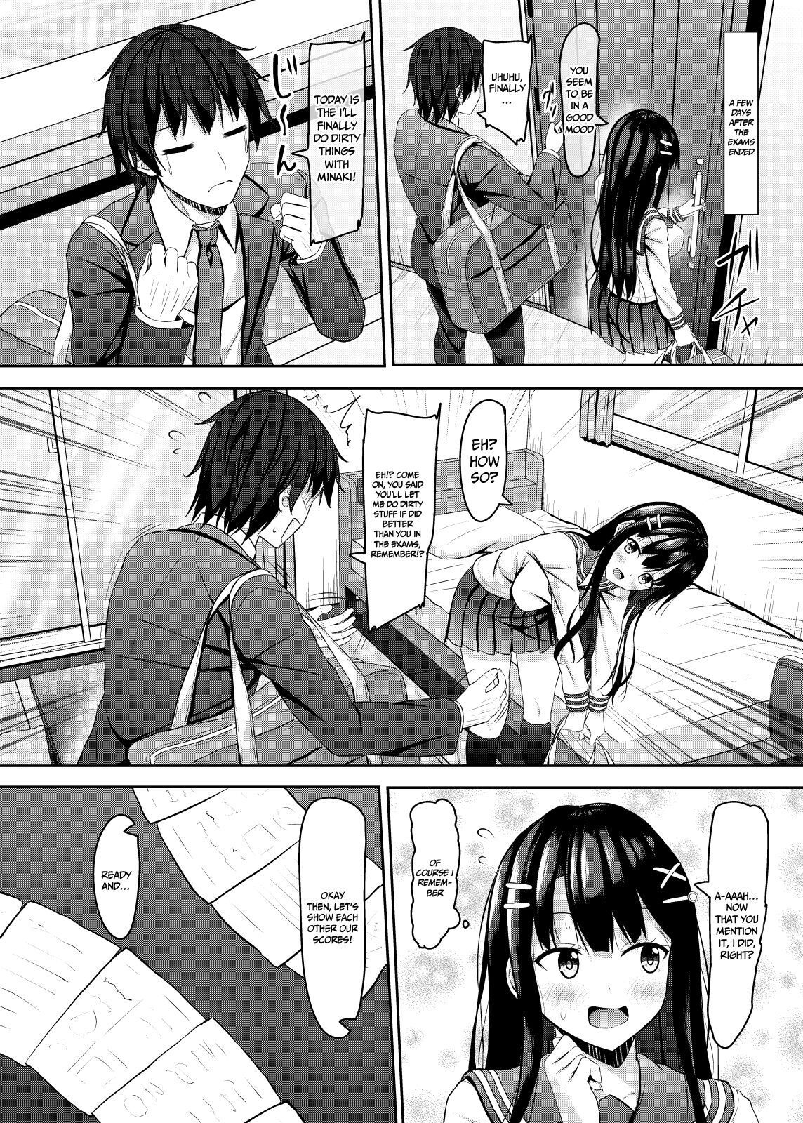 Saishoku Kenbi de Hazukashigariya na jk to Hatsu H made | The First of an Embarrassed Highschool Girl Blessed With Both Brains and Beauty page 7 full