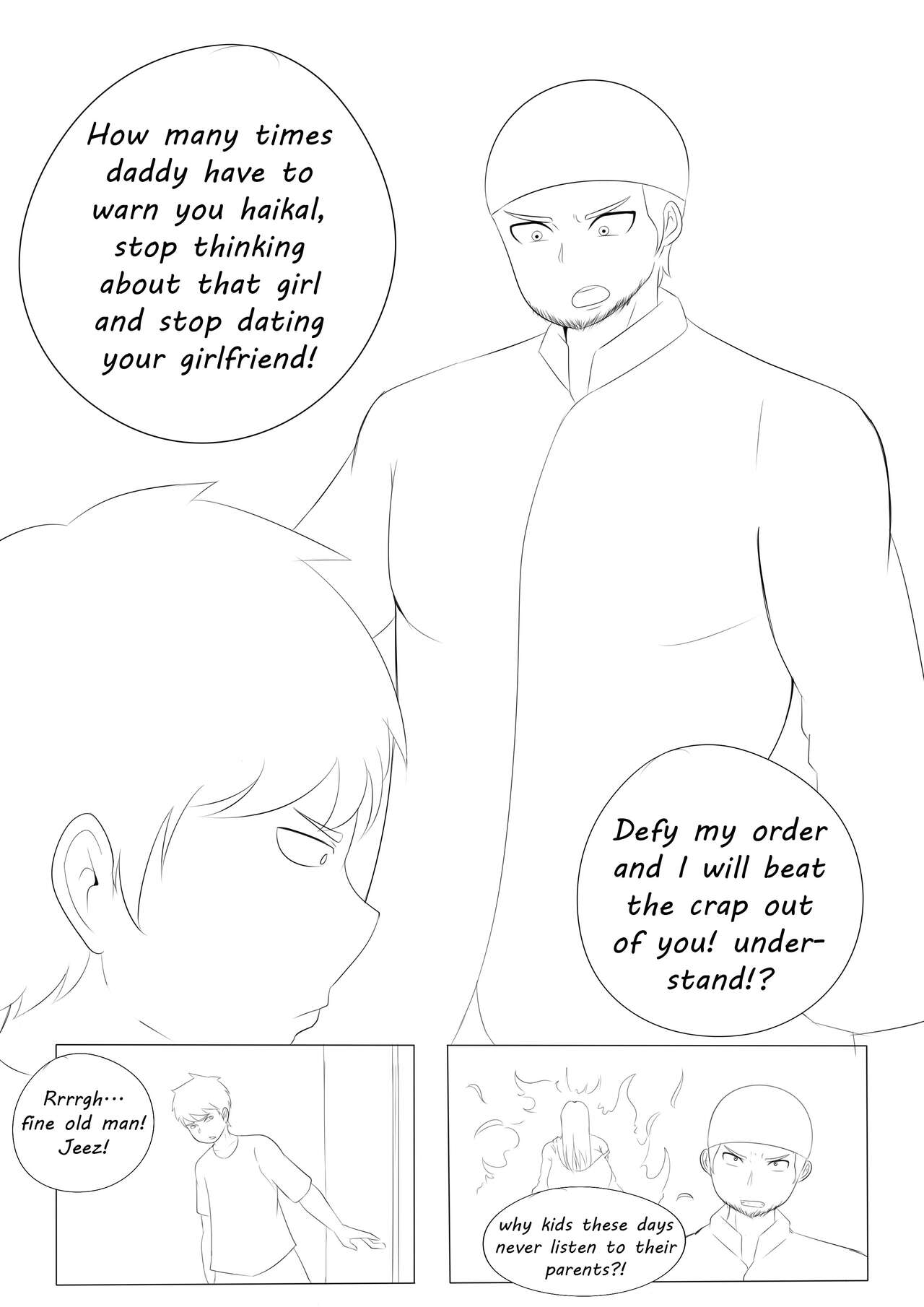 Shemale Dad and His son page 1 full