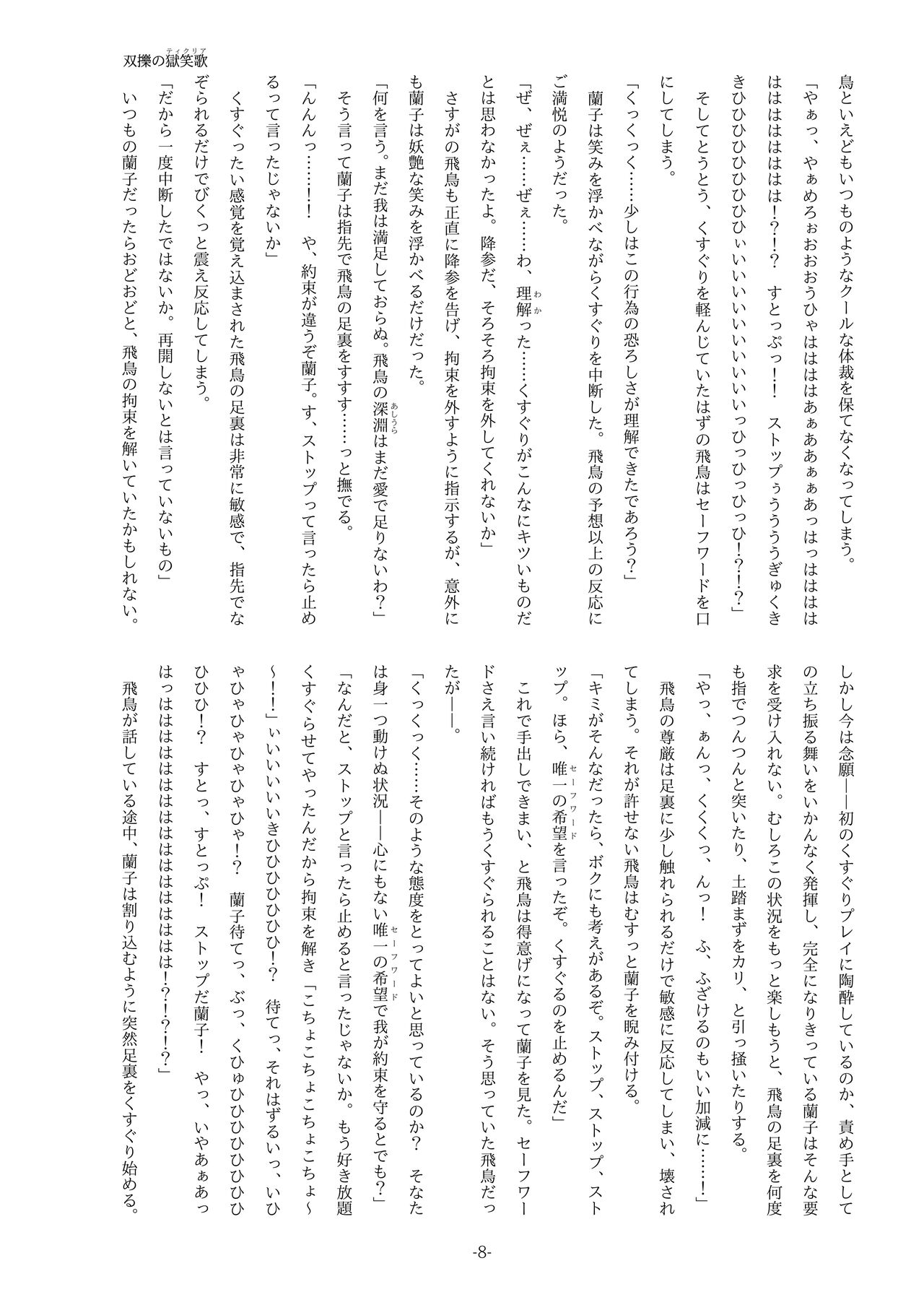 Futatsu no Jigoku Uta ~ Kusuguri ni Miryou Sareru Shoujo ~ page 8 full